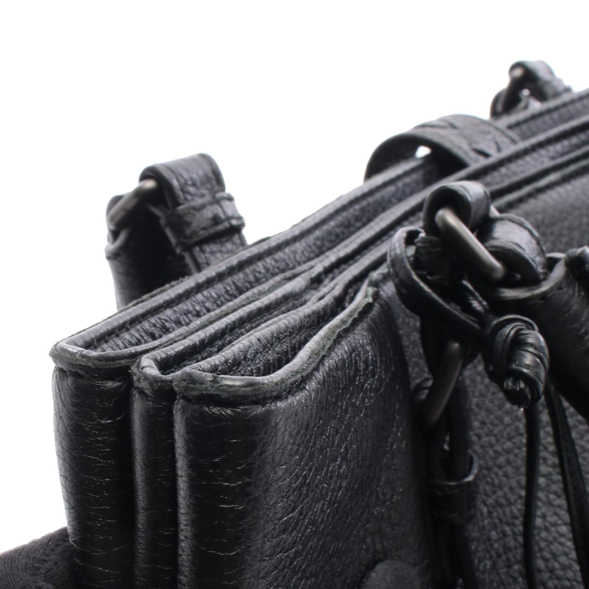 Bottega Veneta Medium Intrecciato Trimmed Roma Tote