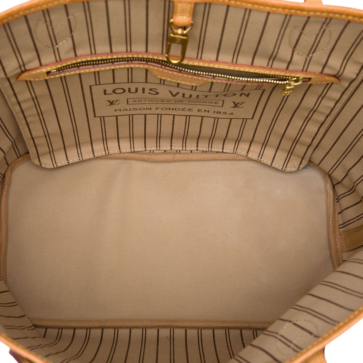 Louis Vuitton Monogram Neverfull MM — Brown