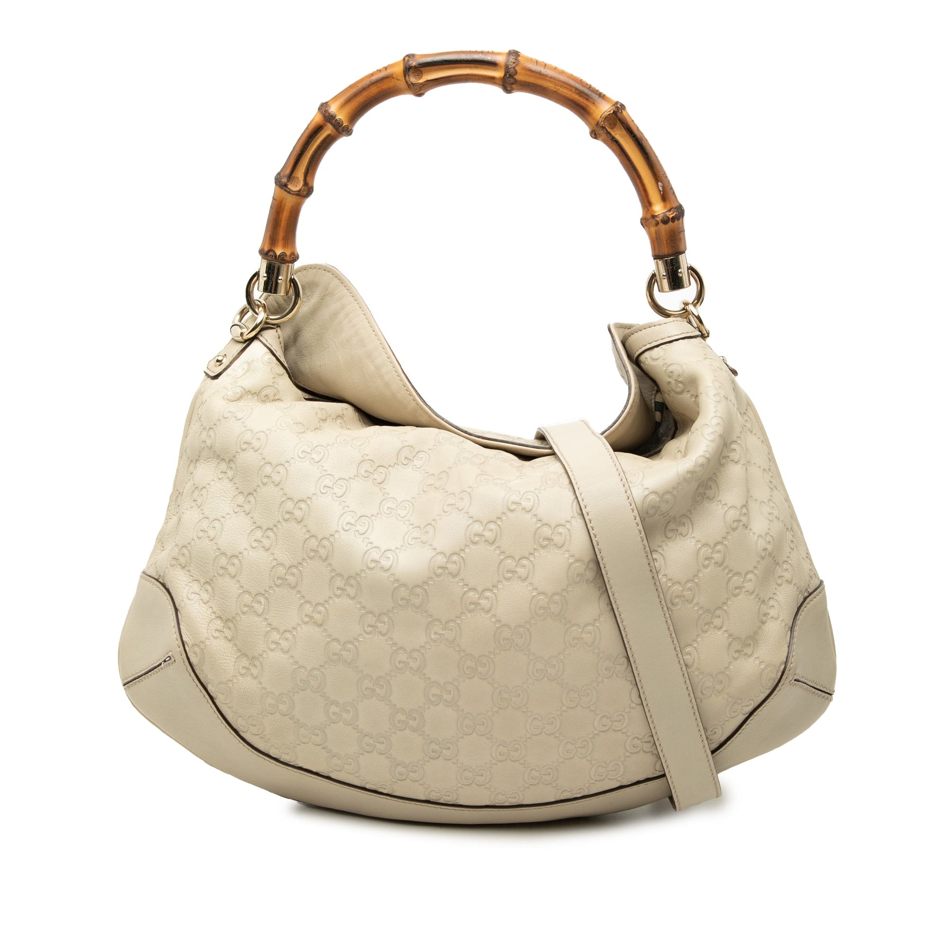 Gucci Guccissima Bamboo Peggy Satchel