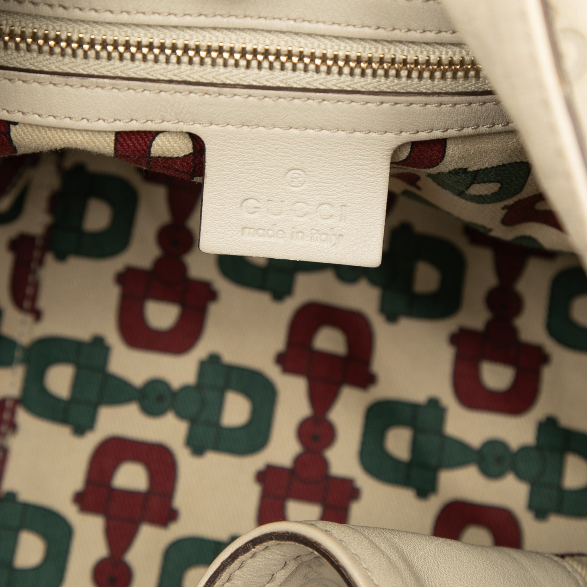 Gucci Guccissima Bamboo Peggy Satchel
