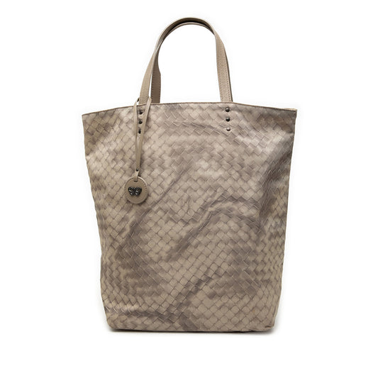 Bottega Veneta Nylon Intrecciolusion Tote