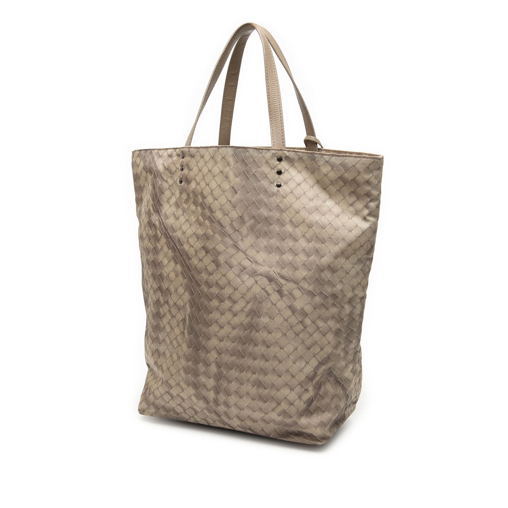 Bottega Veneta Nylon Intrecciolusion Tote