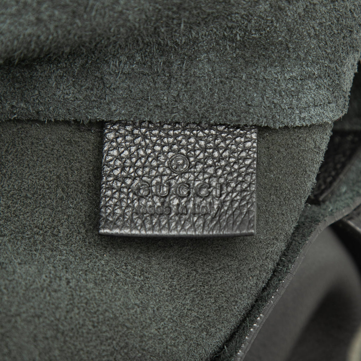 Gucci Calfskin Logo Tote