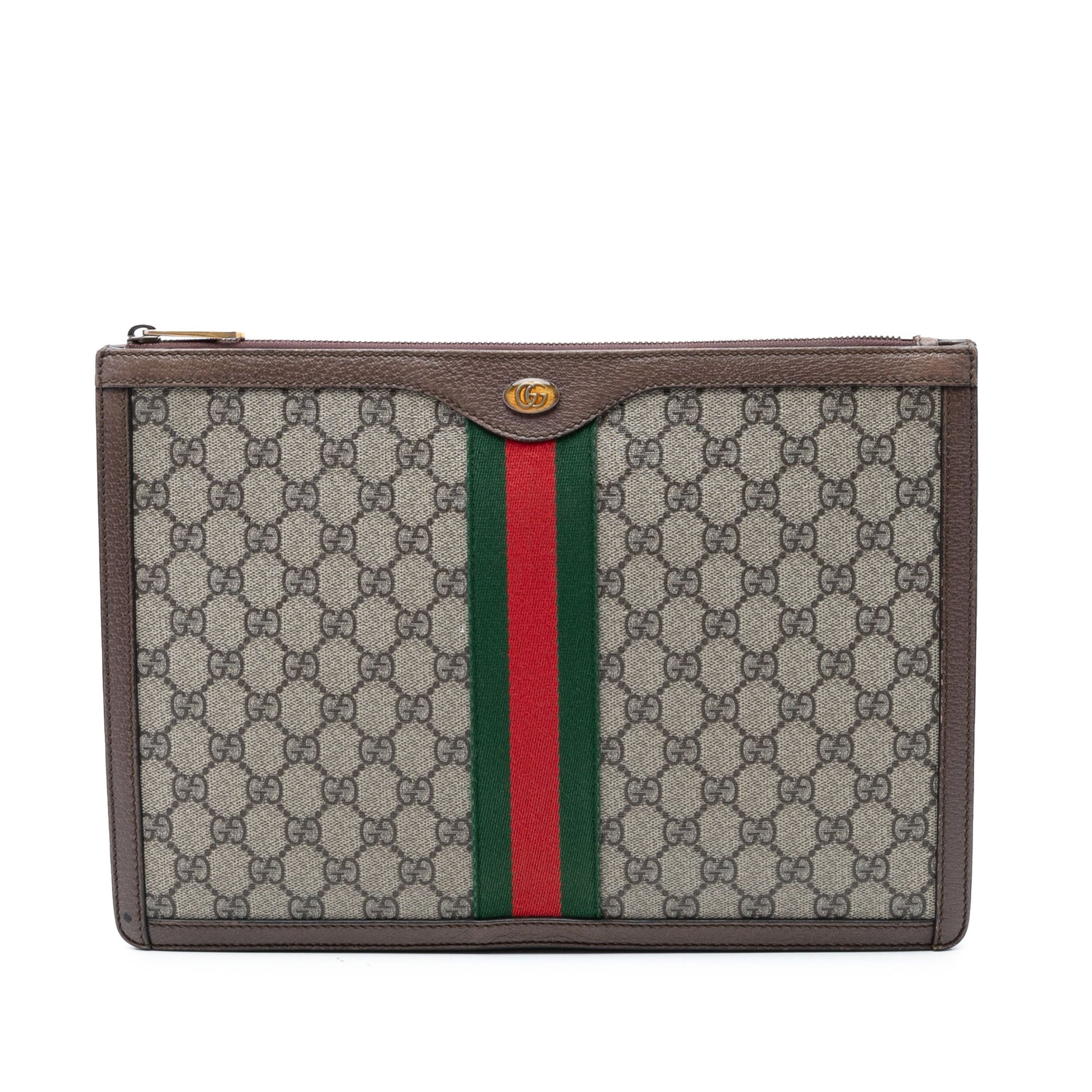 Gucci GG Supreme Ophidia Clutch