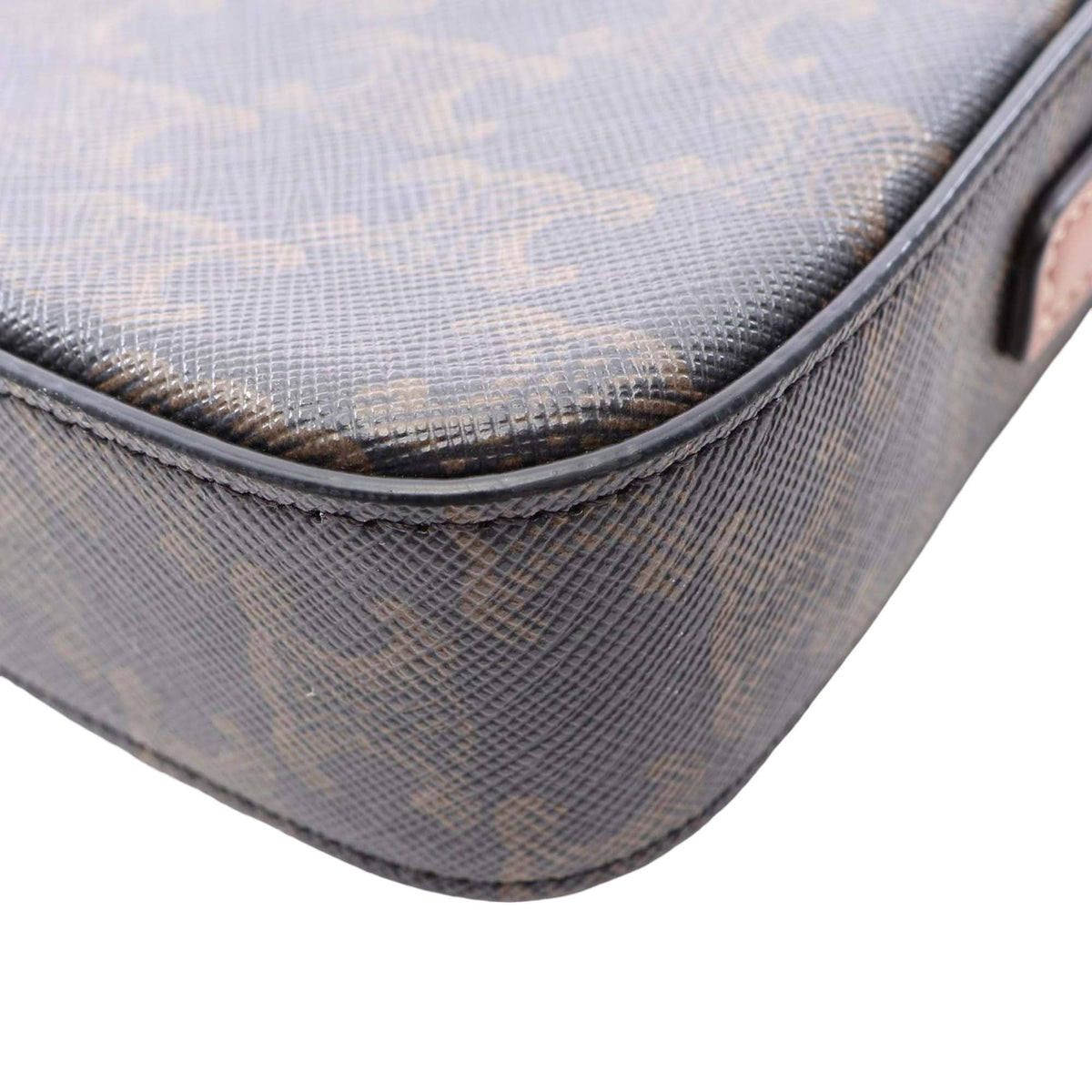 Celine Triomphe Coated Canvas Claude Shoulder Bag