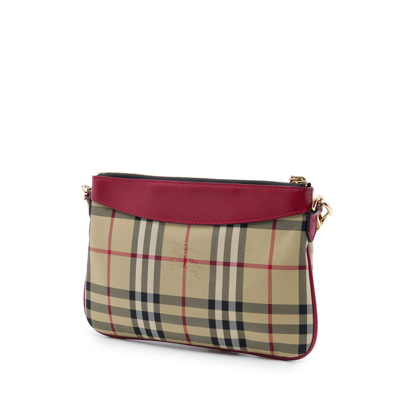Burberry Haymarket Check Nylon Peyton Crossbody