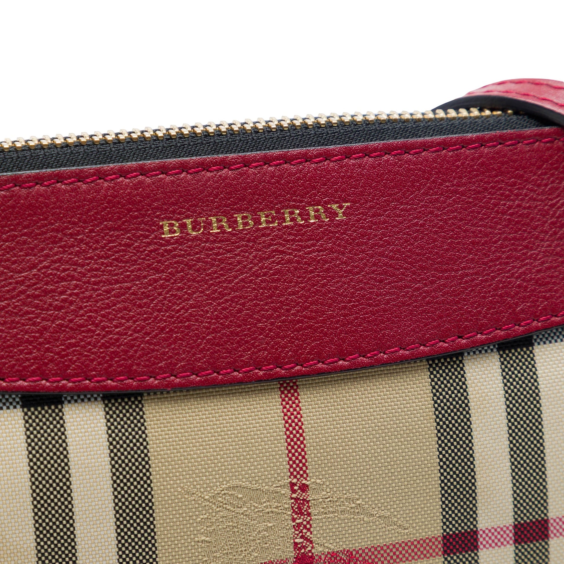 Burberry Haymarket Check Nylon Peyton Crossbody