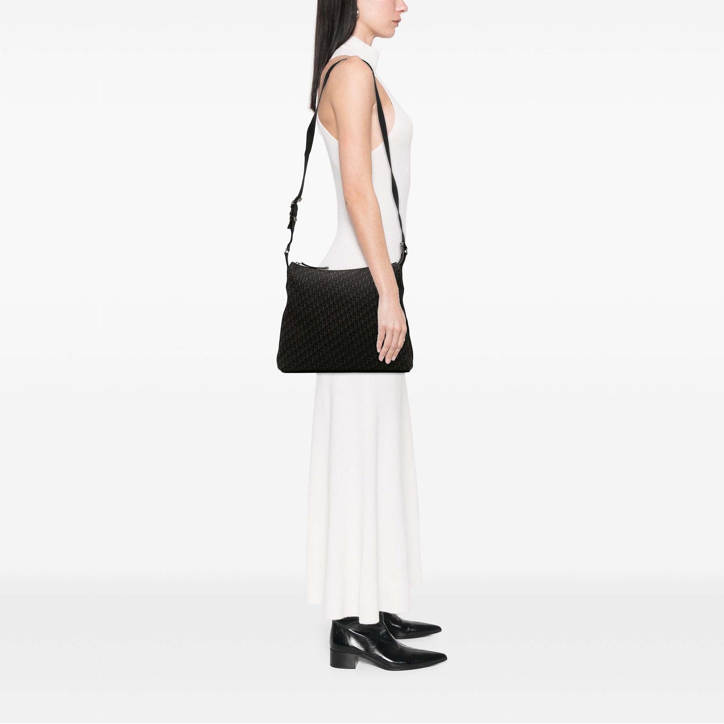 Dior Diorissimo Trotter Canvas Messenger Bag