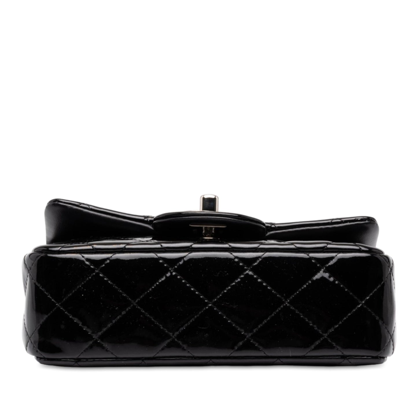 Chanel Extra Mini Rectangular Classic Patent Single Flap
