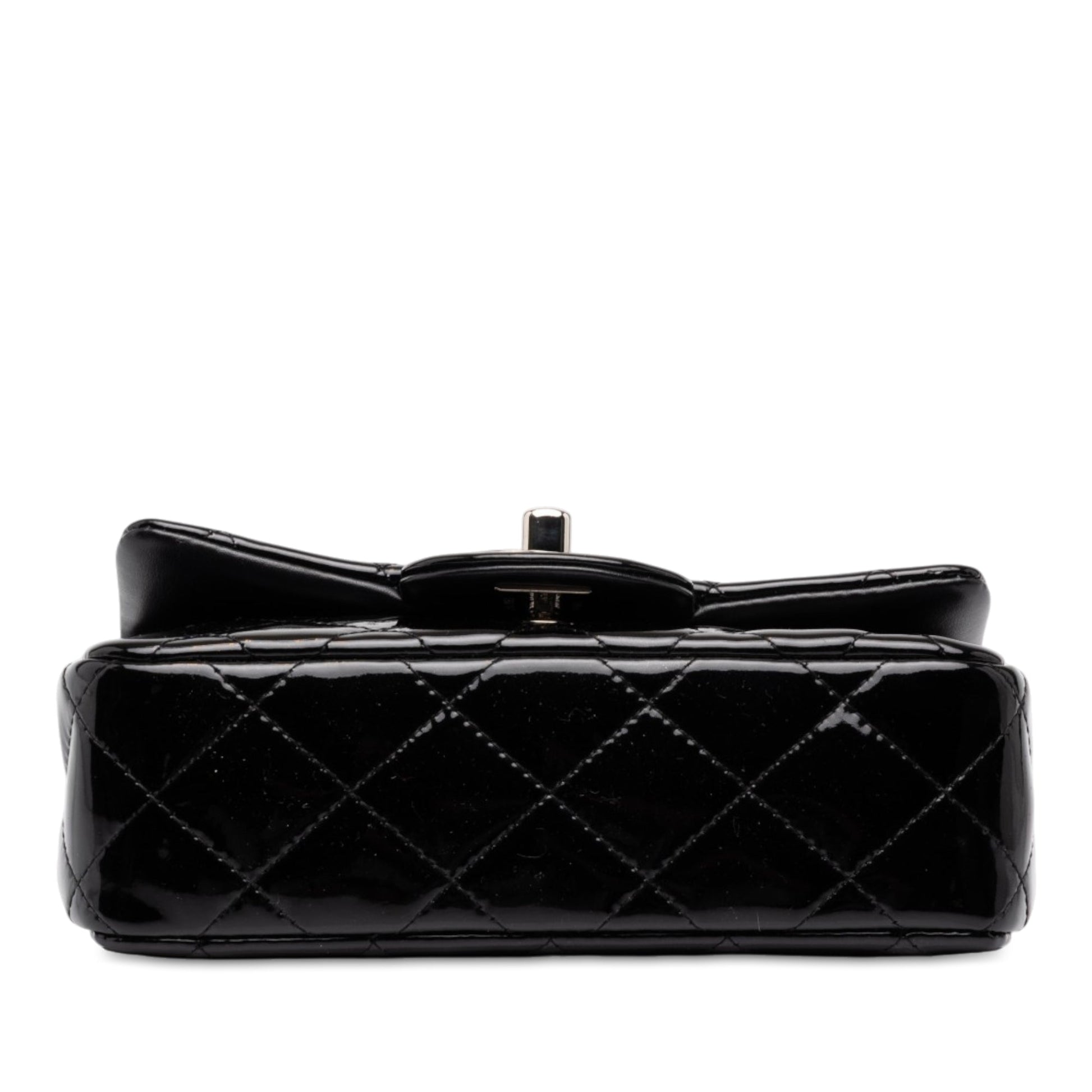 Chanel Extra Mini Rectangular Classic Patent Single Flap
