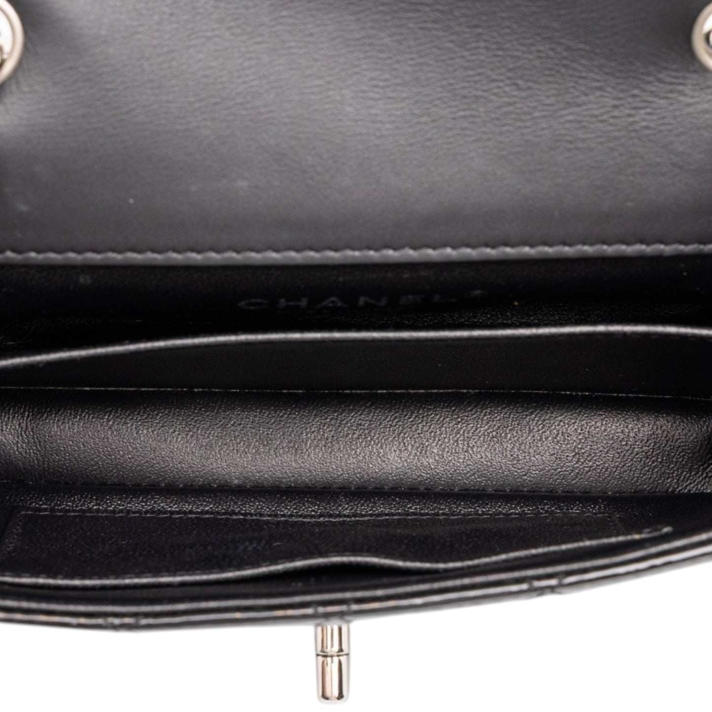 Chanel Extra Mini Rectangular Classic Patent Single Flap