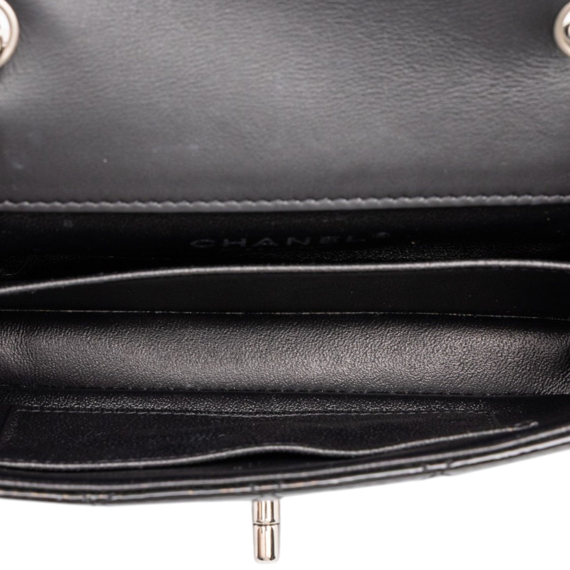 Chanel Extra Mini Rectangular Classic Patent Single Flap