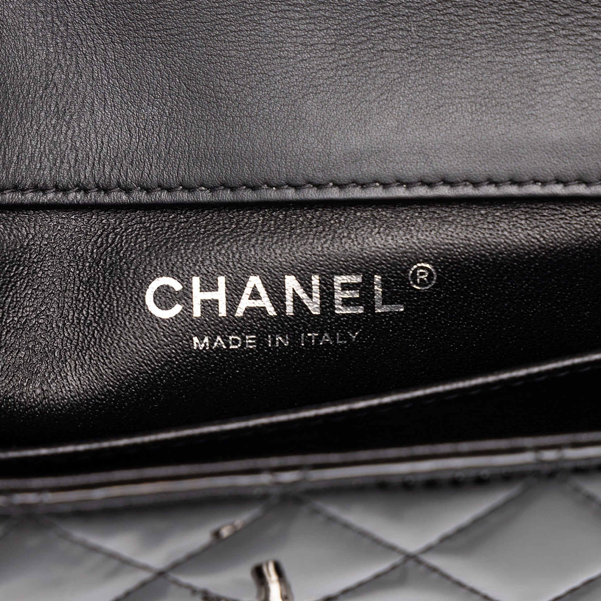 Chanel Extra Mini Rectangular Classic Patent Single Flap