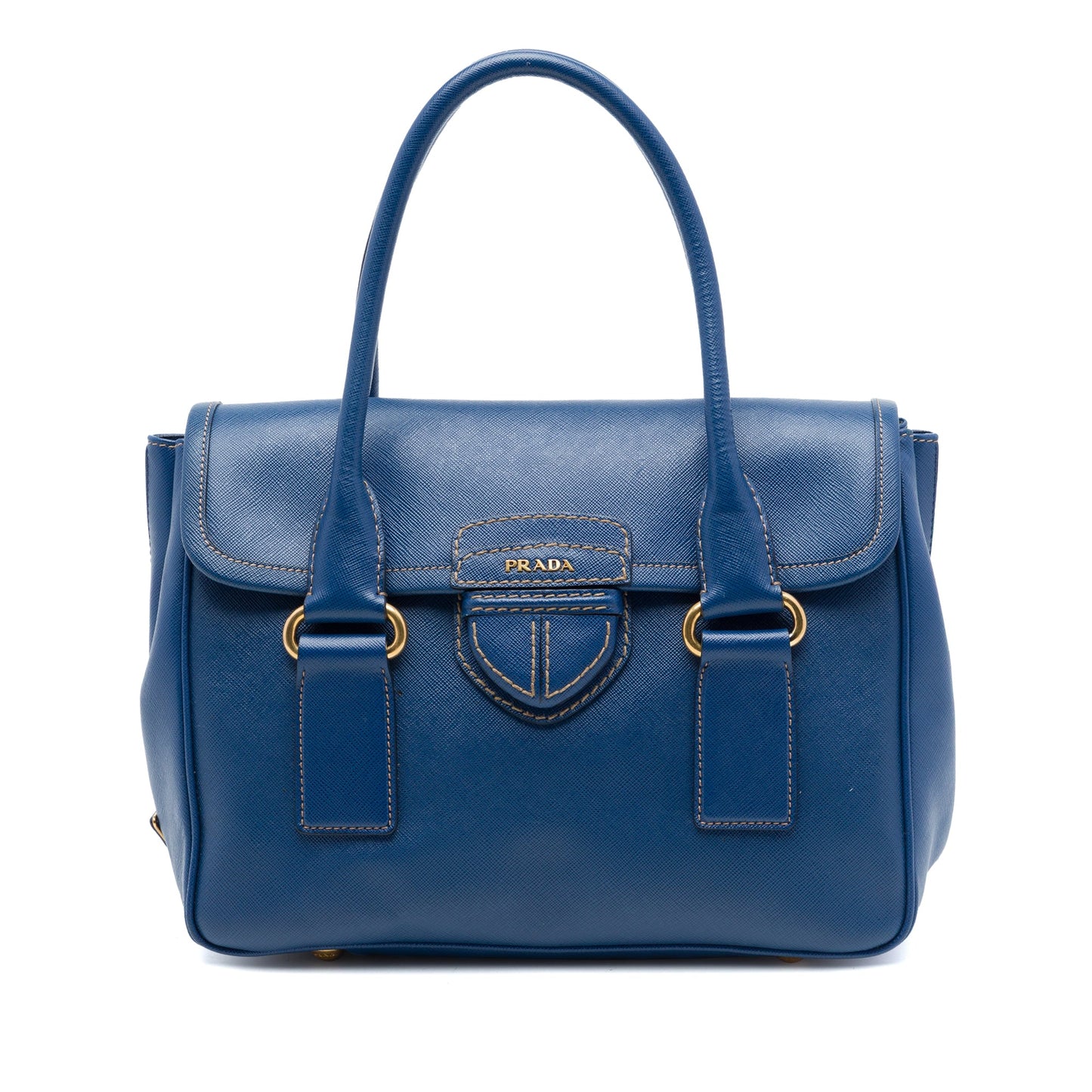 Prada Saffiano Lux Pattina Satchel