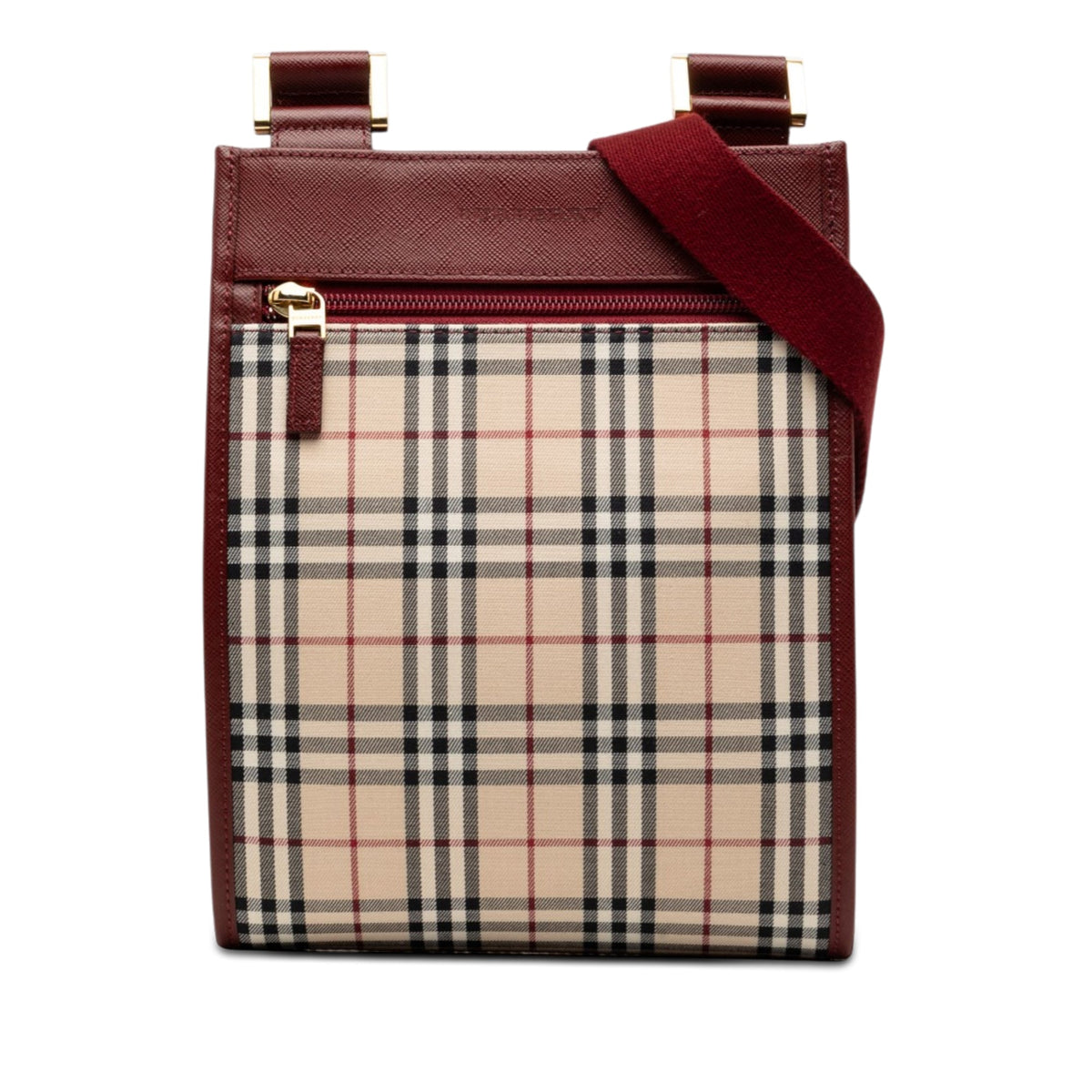 Burberry House Check Canvas Crossbody