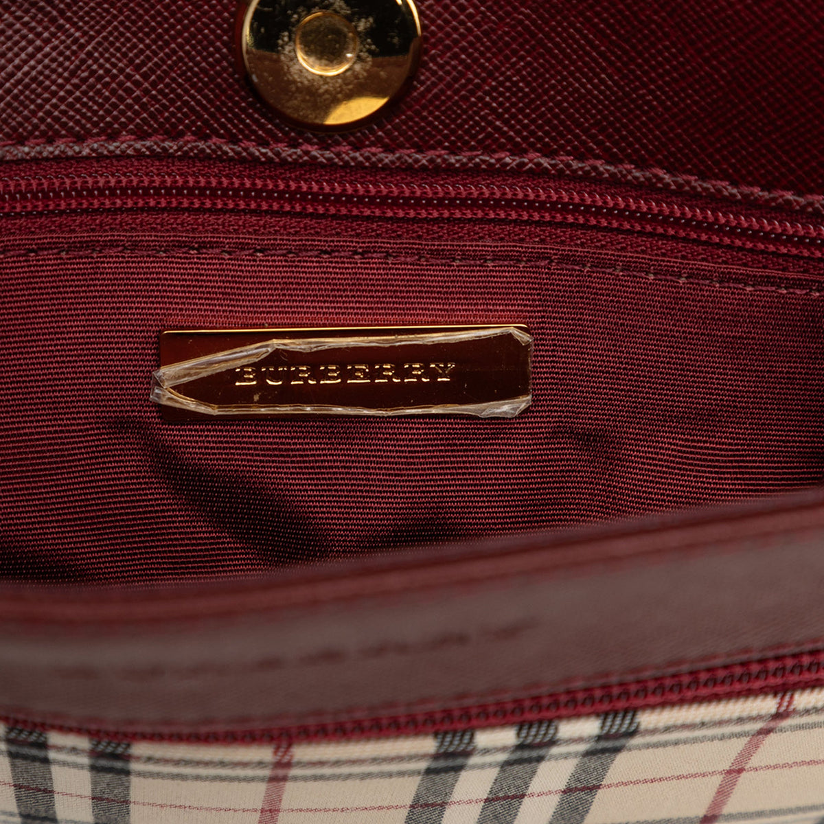 Burberry House Check Canvas Crossbody