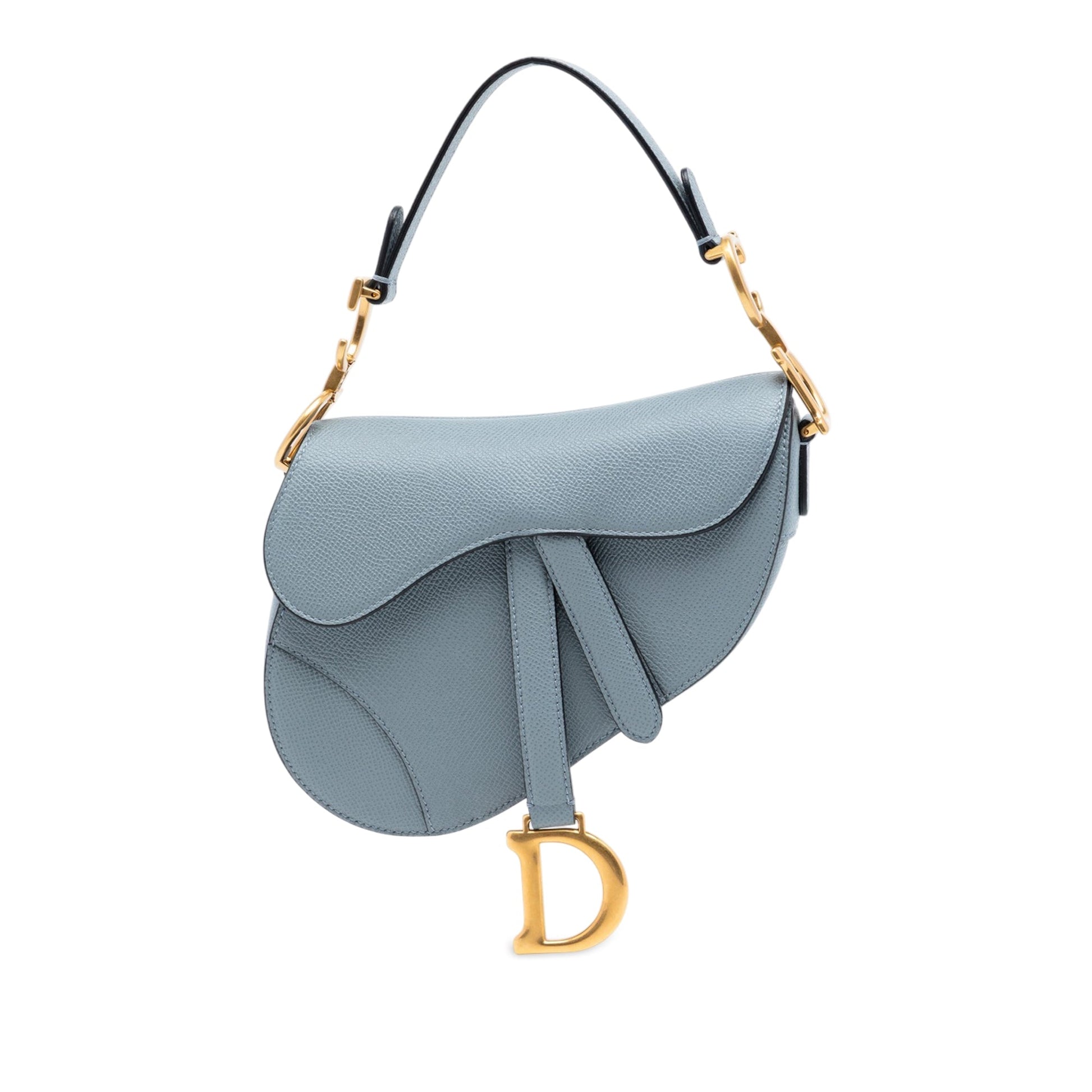 Dior Grained Calfskin Saddle Bag