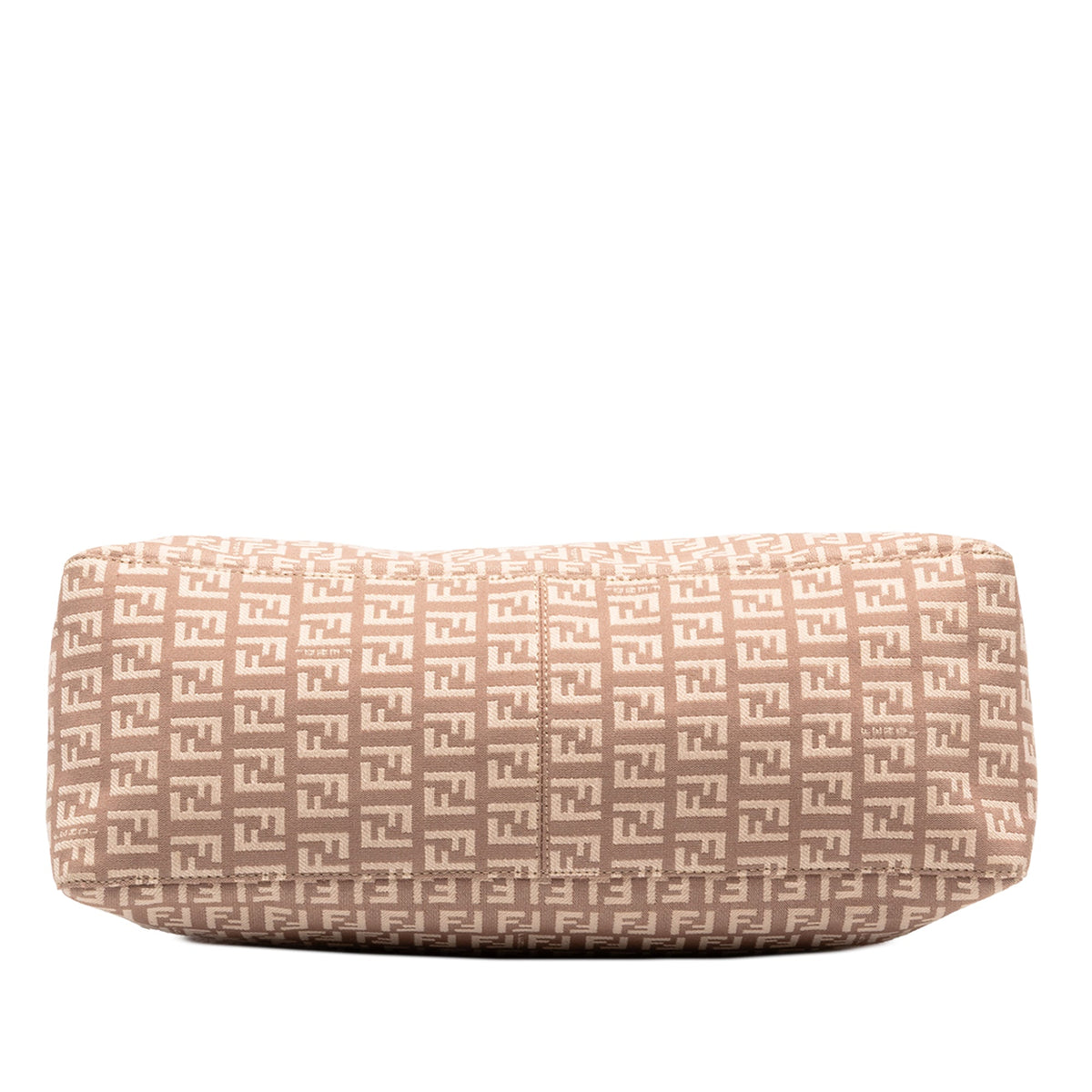 Fendi Zucchino Canvas Tote — Pink