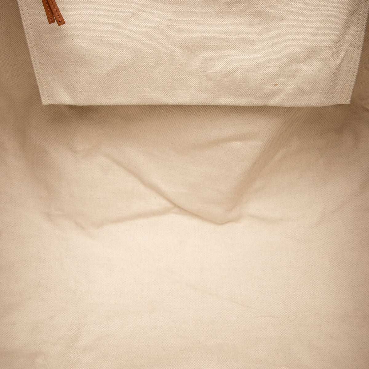 Saint Laurent Maxi Canvas Rive Gauche Shopper Tote — White