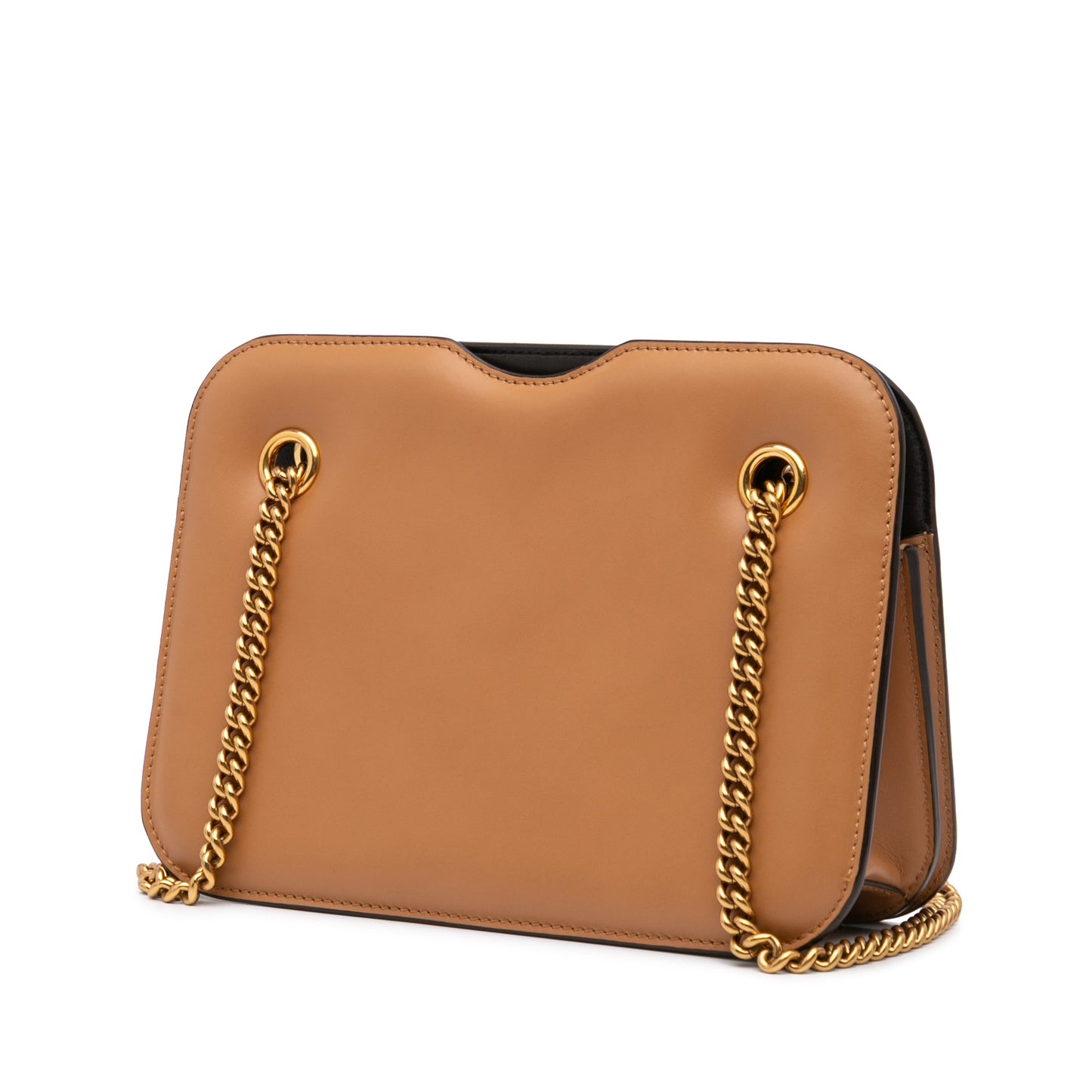 Fendi Calfskin Vitello King Nubuck Pequin Karligraphy Pocket Shoulder Bag