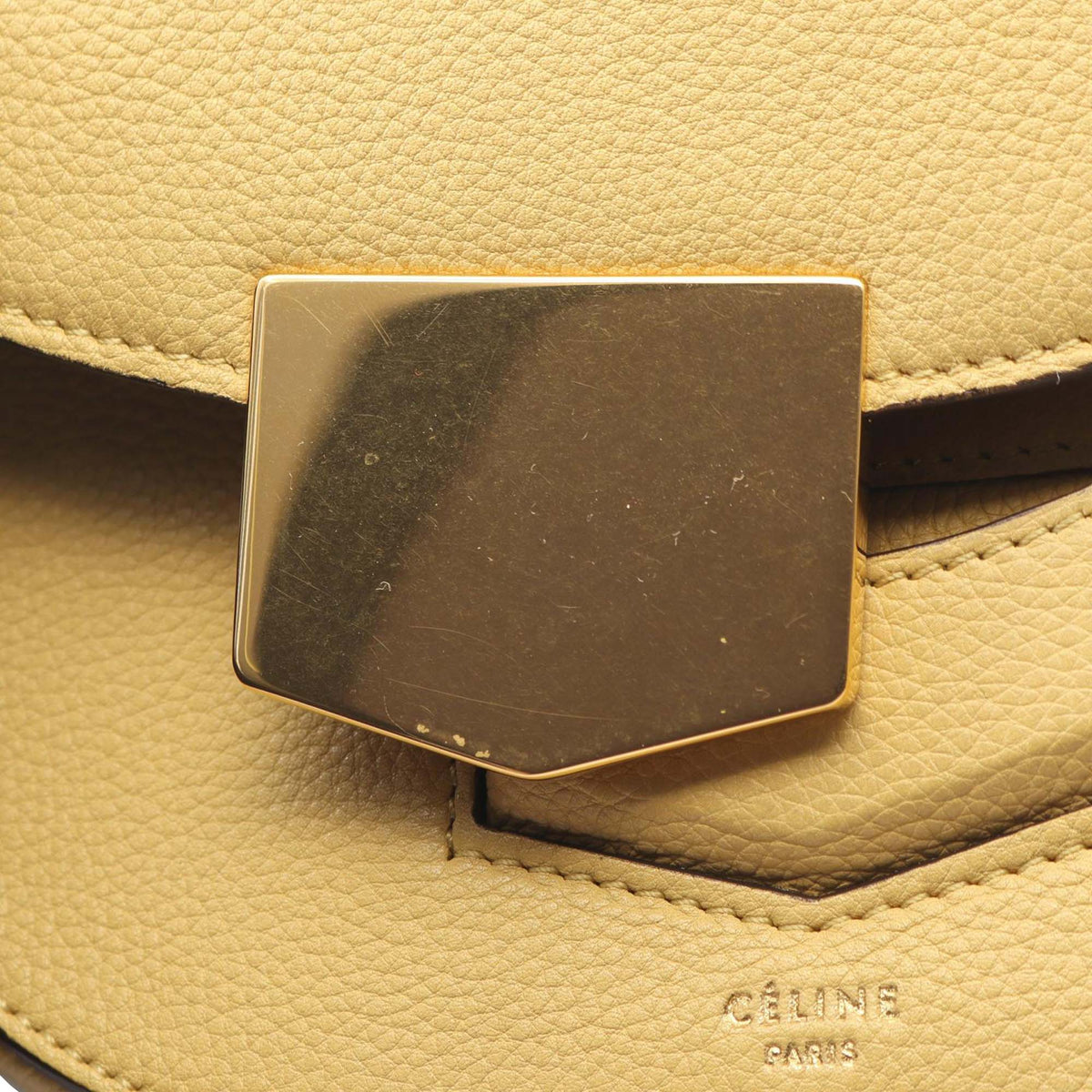 Celine Small Grained Calfskin Trotteur Crossbody