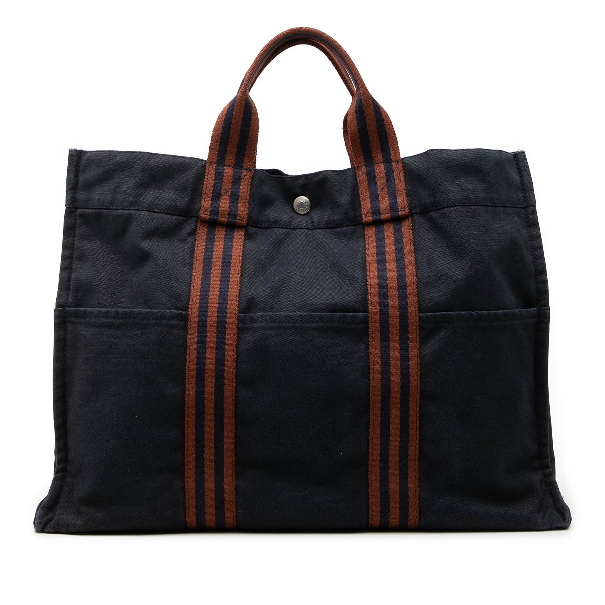 Hermès Canvas Fourre Tout MM