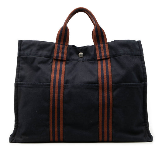 Hermès Canvas Fourre Tout MM