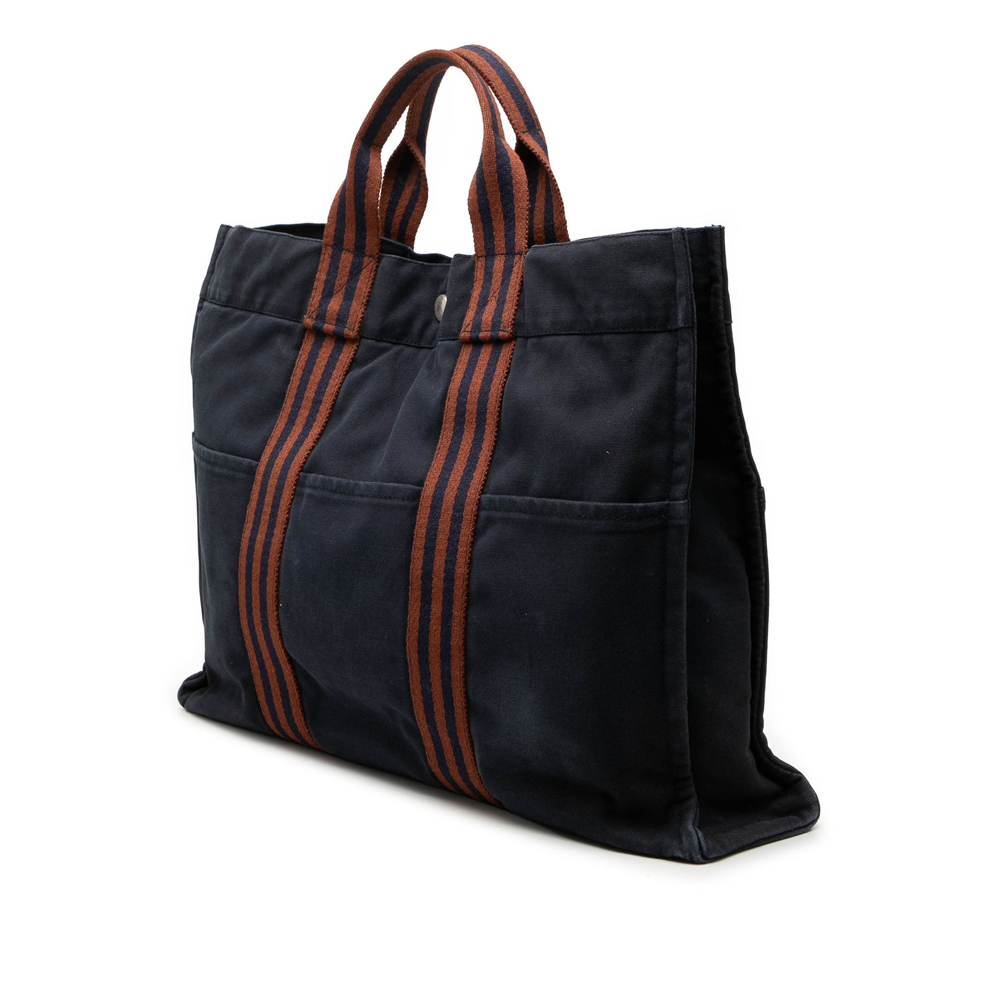 Hermès Canvas Fourre Tout MM