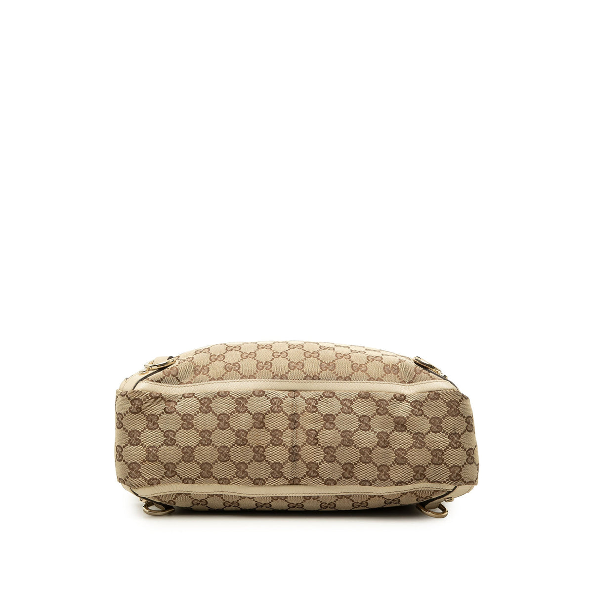 Gucci GG Canvas Abbey D Ring Tote — Beige