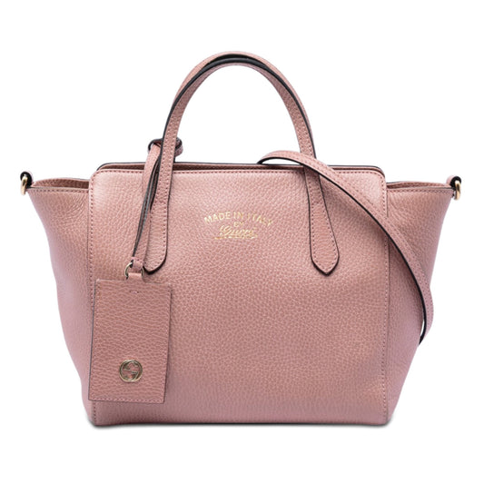 Gucci Mini Leather Swing Satchel
