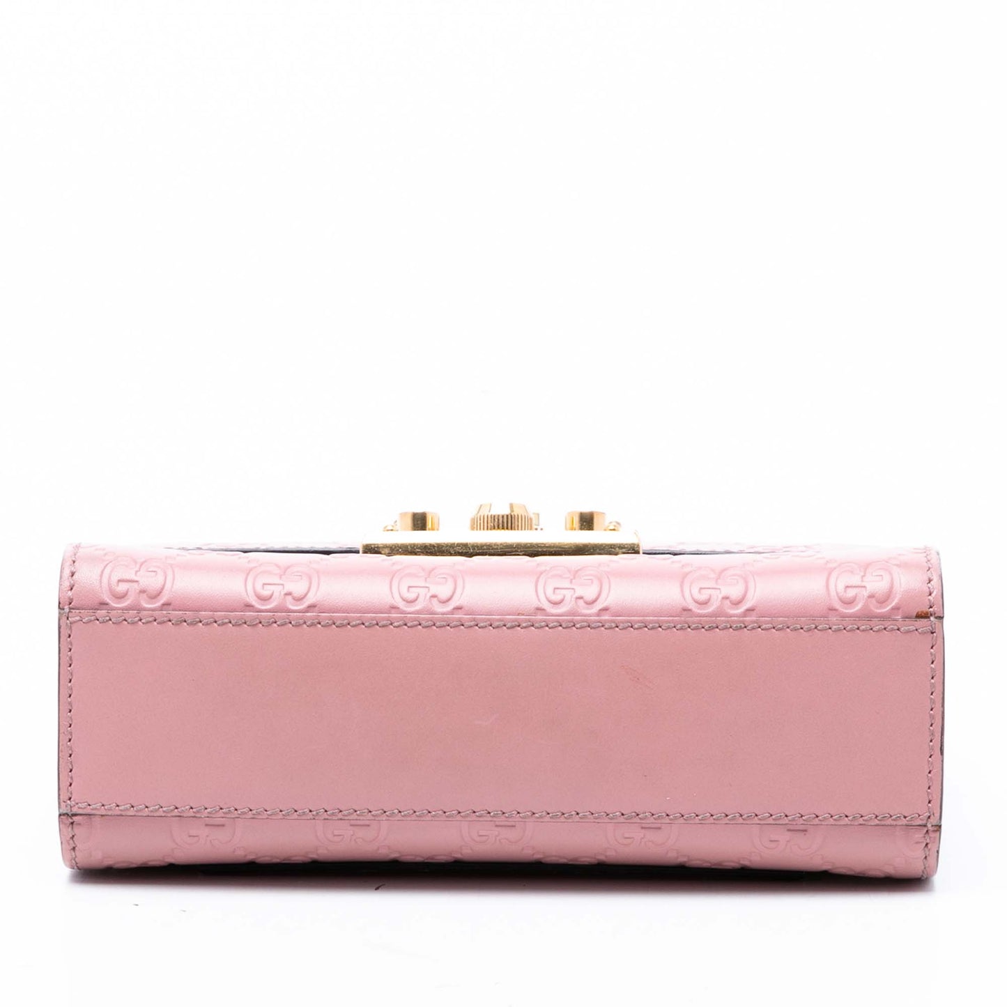 Gucci Small Guccissima Padlock Crossbody
