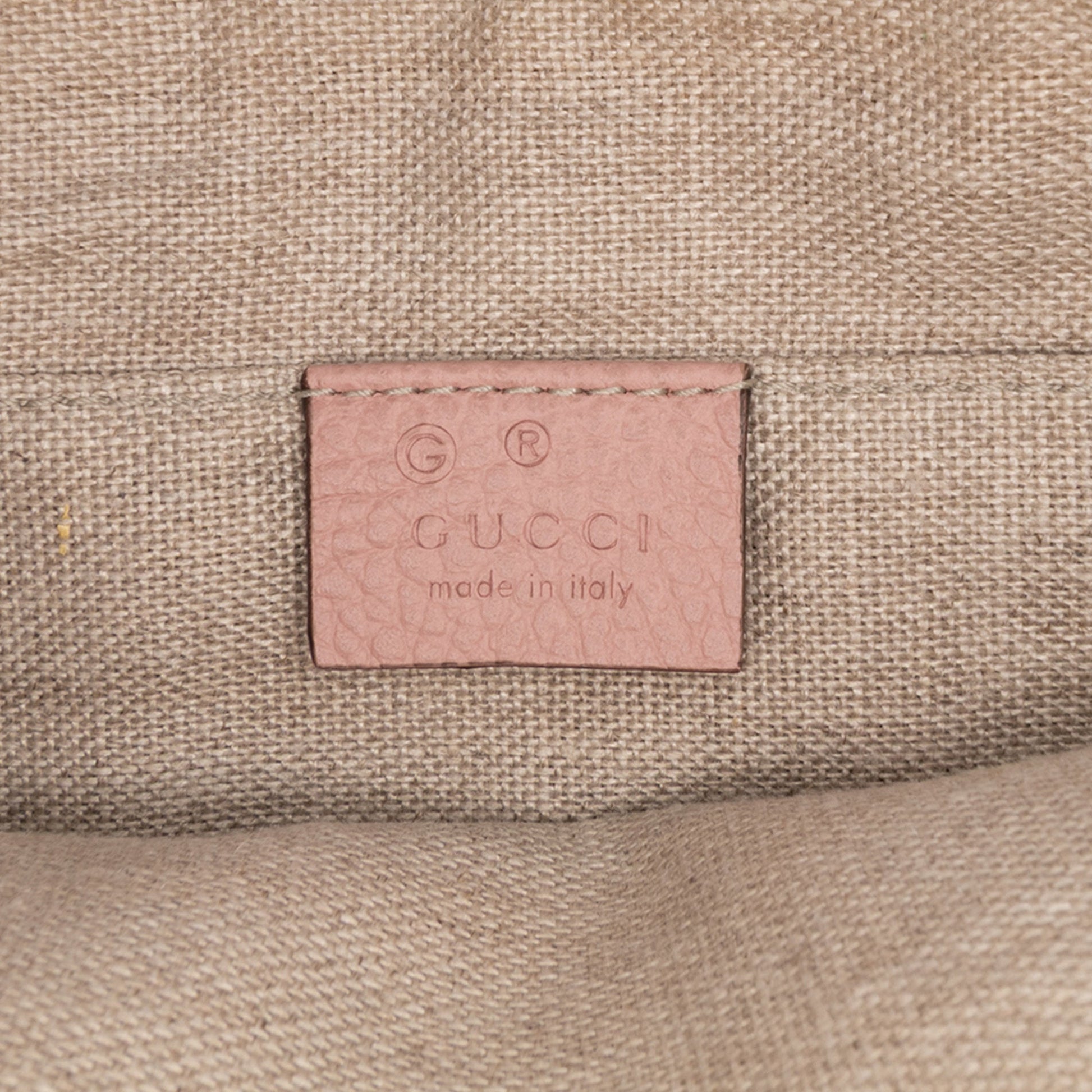 Gucci Calfskin Bamboo Clutch