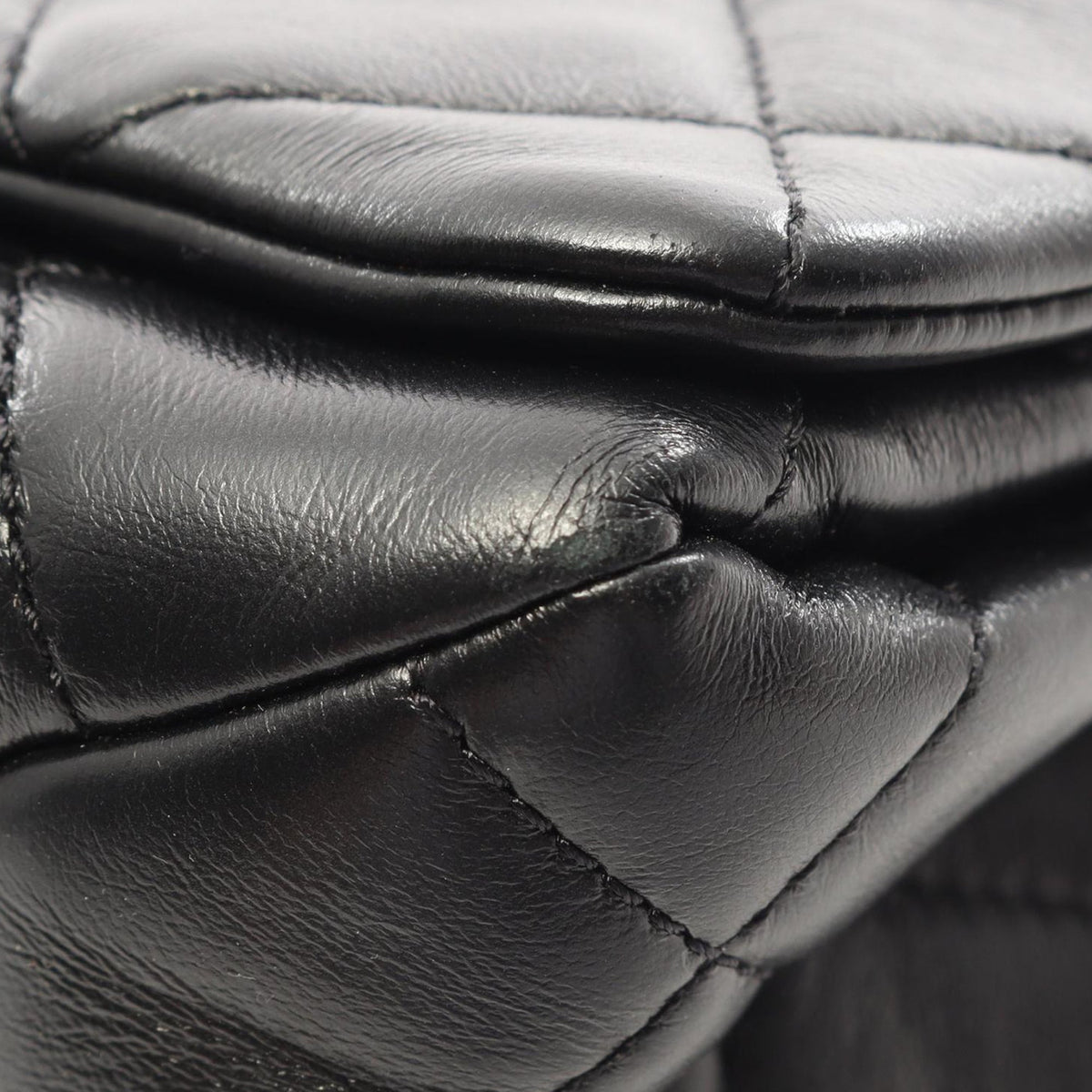 Chanel Mini Quilted Lambskin Color Match Flap — Black