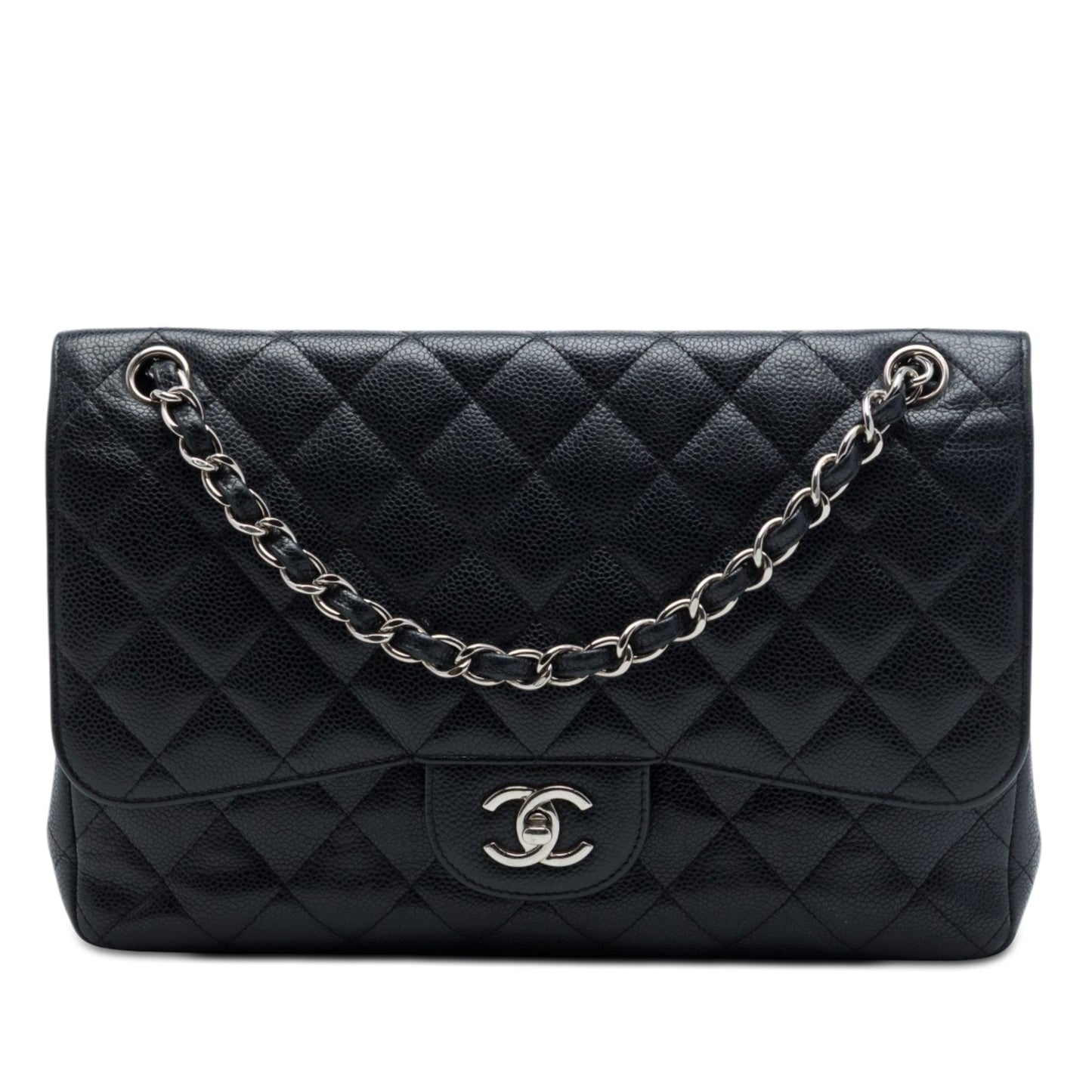 Chanel Jumbo Classic Caviar Double Flap