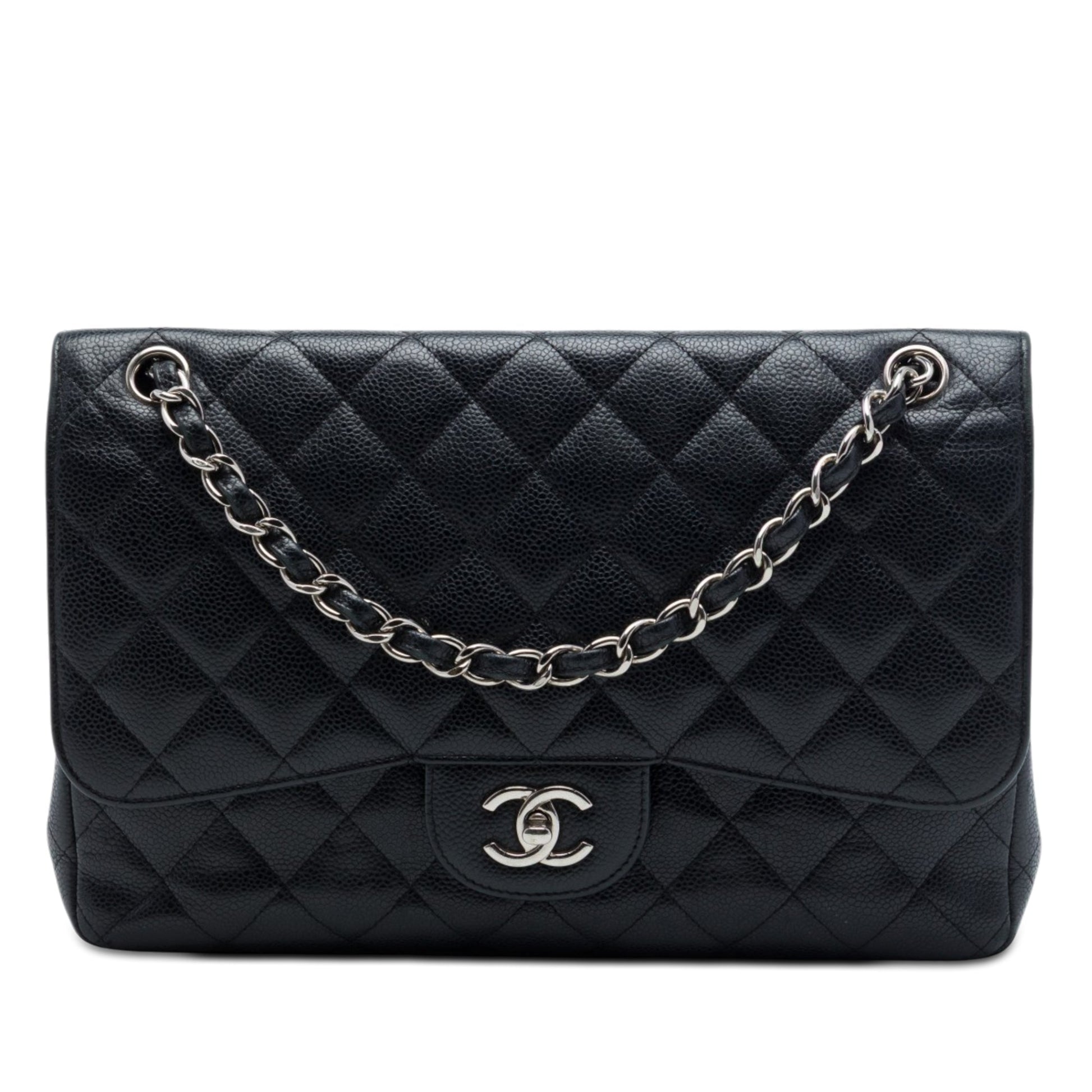 Chanel Jumbo Classic Caviar Double Flap