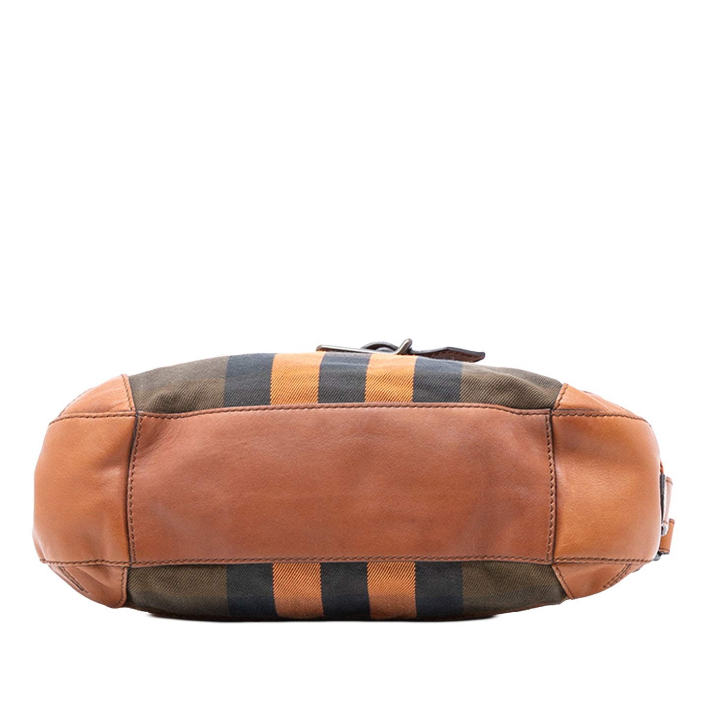 Burberry Mega Check Canvas and Leather Belted Crossbody