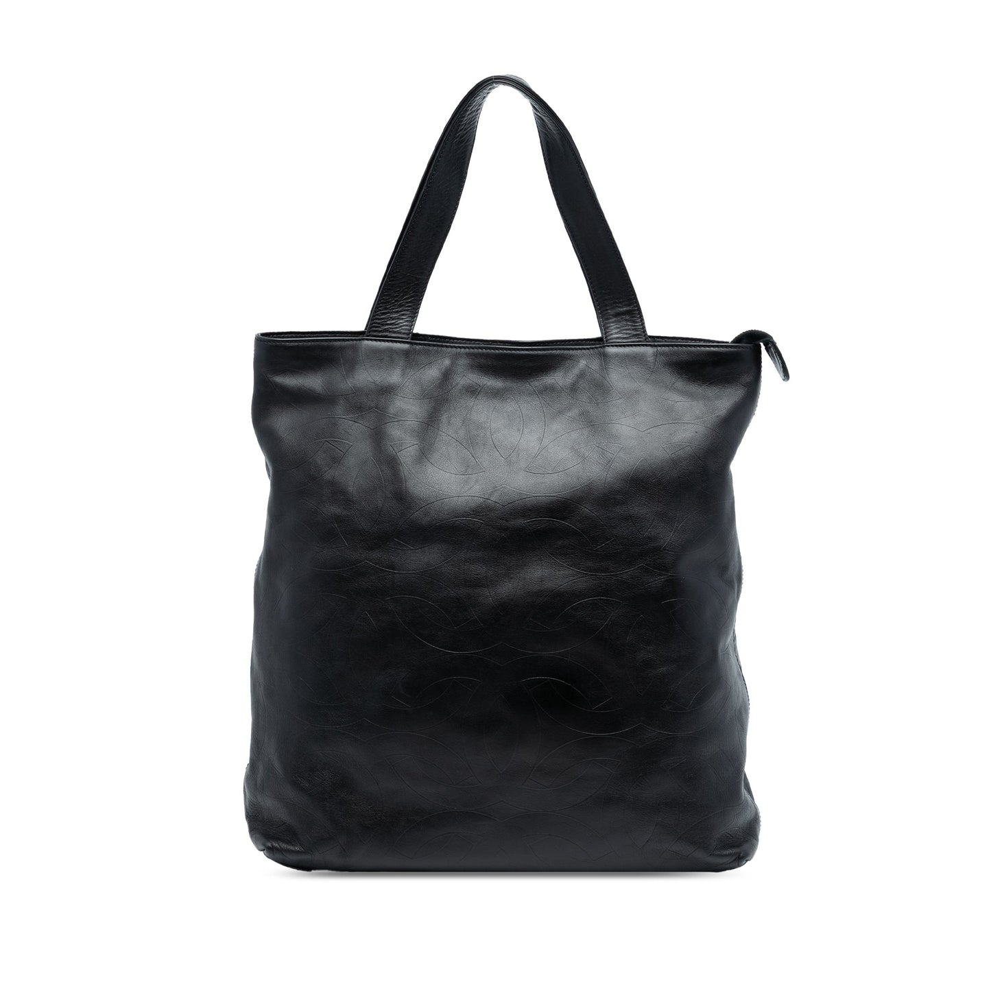 Chanel CC Embossed Leather Tote