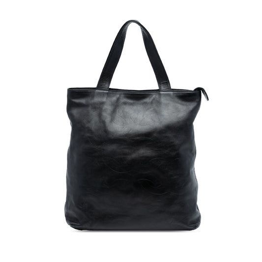 Chanel CC Embossed Leather Tote