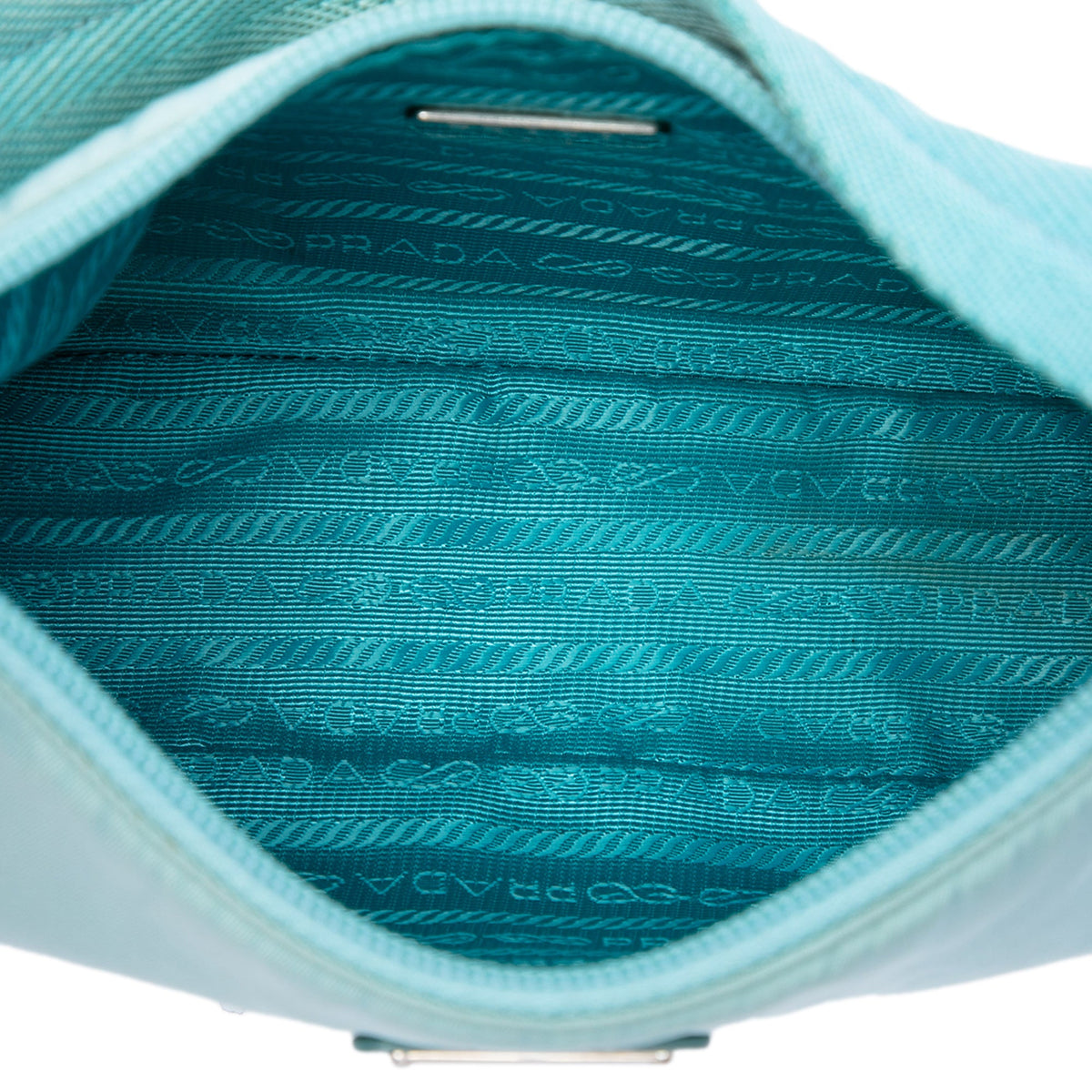 Prada Mini Tessuto Re Edition 2000 Shoulder Bag — Blue