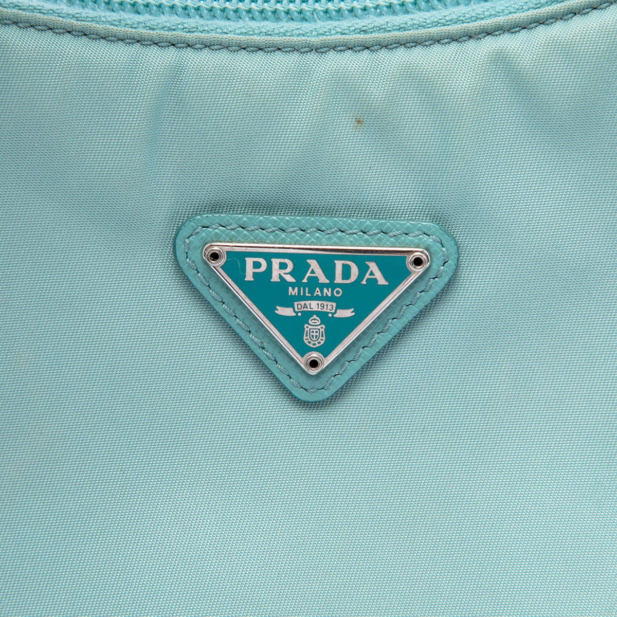Prada Mini Tessuto Re Edition 2000 Shoulder Bag — Blue