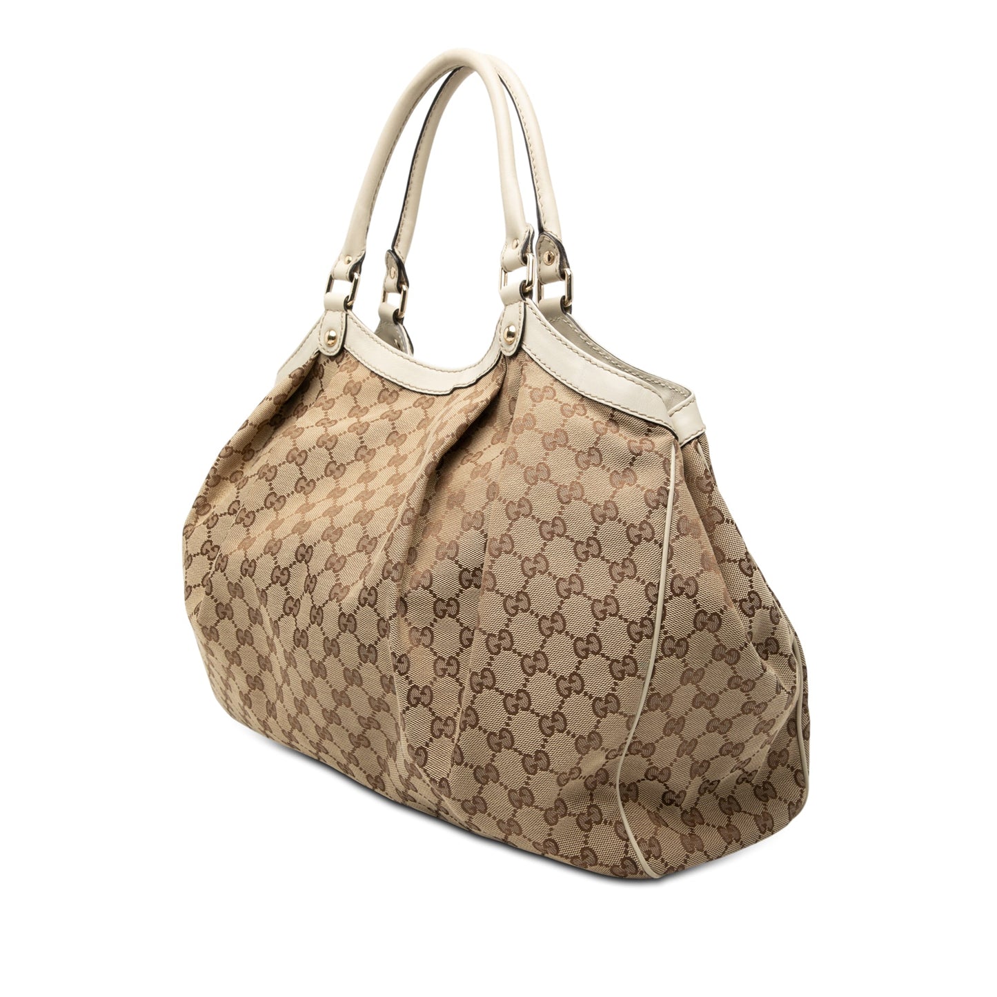 Gucci Large GG Canvas Sukey Tote