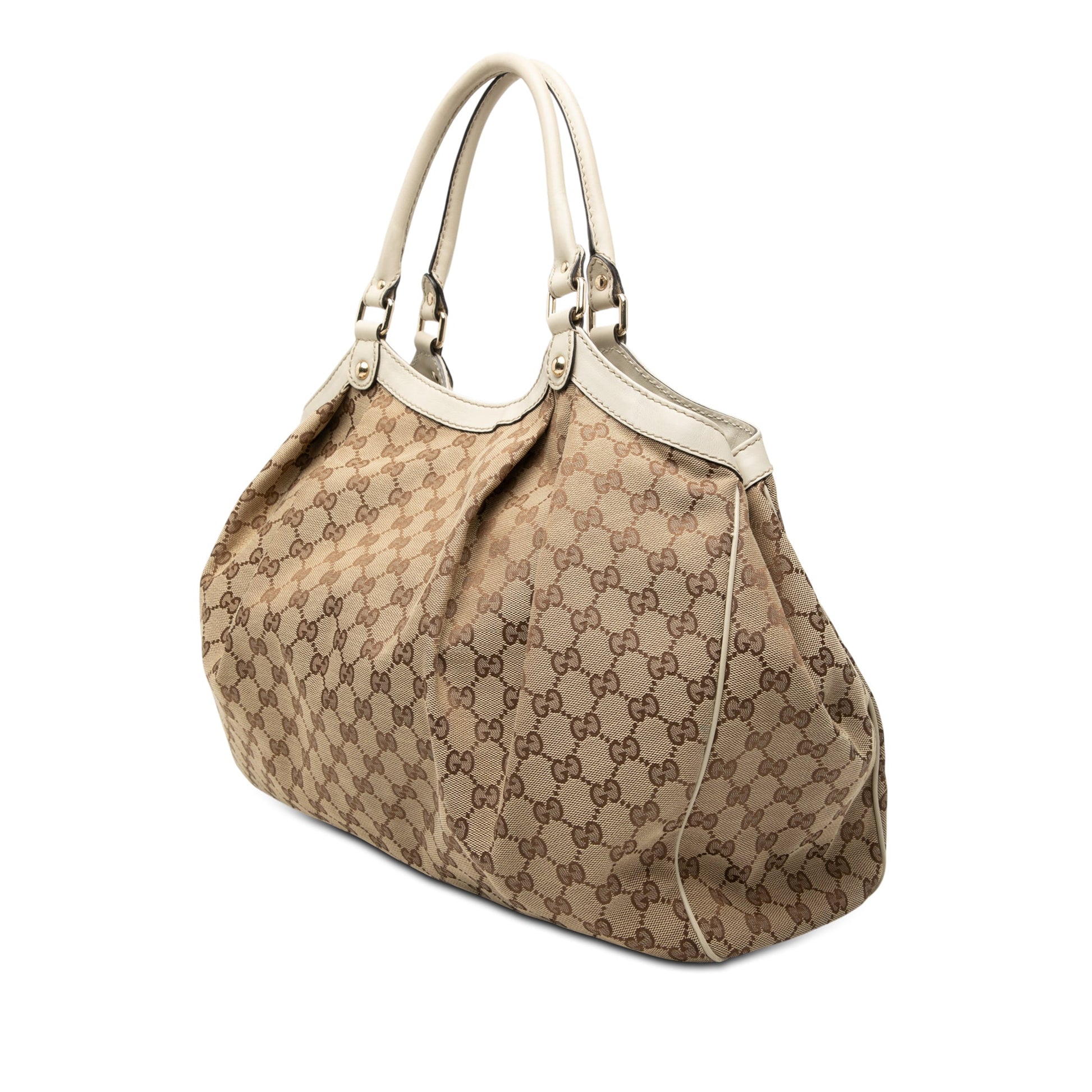 Gucci Large GG Canvas Sukey Tote