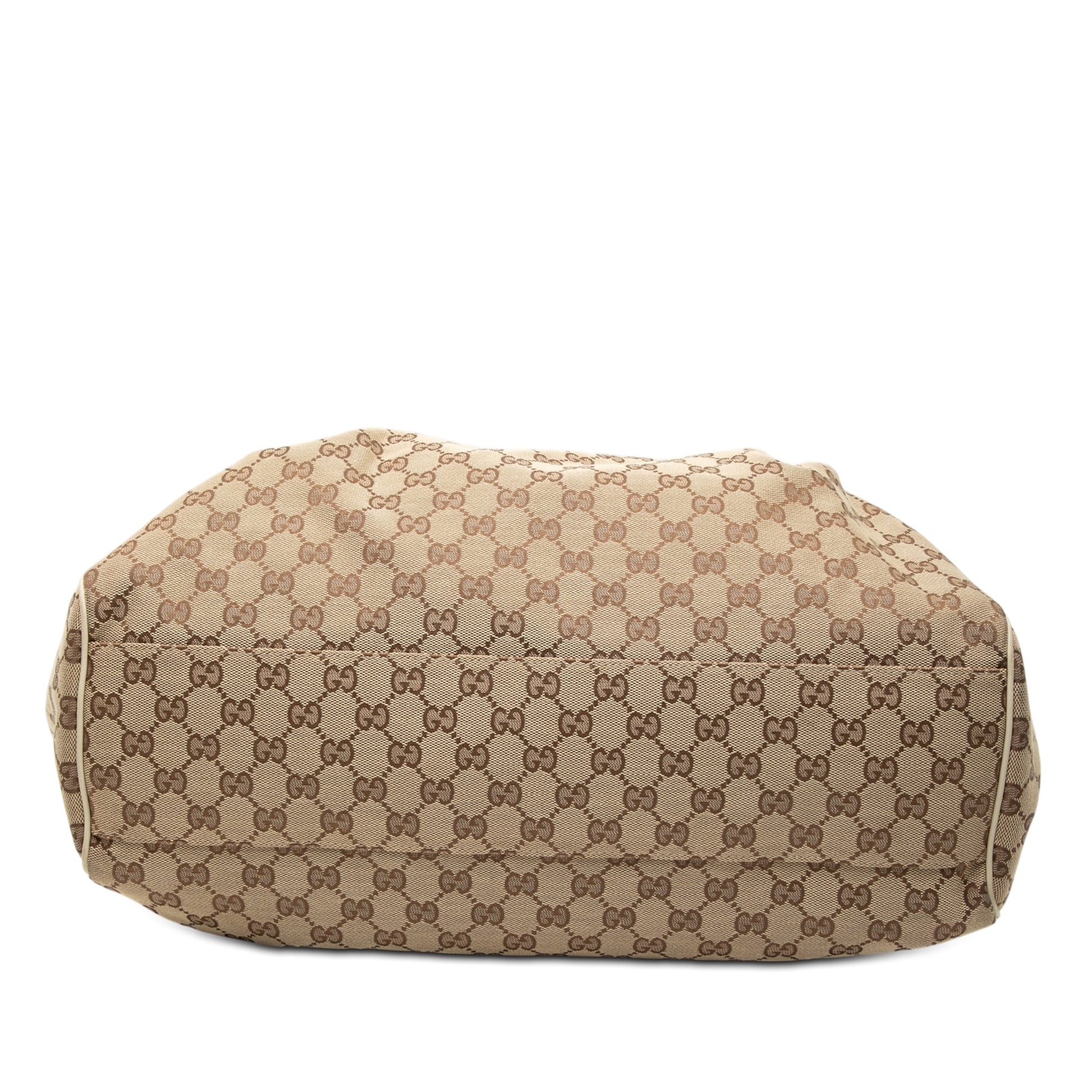 Gucci Large GG Canvas Sukey Tote