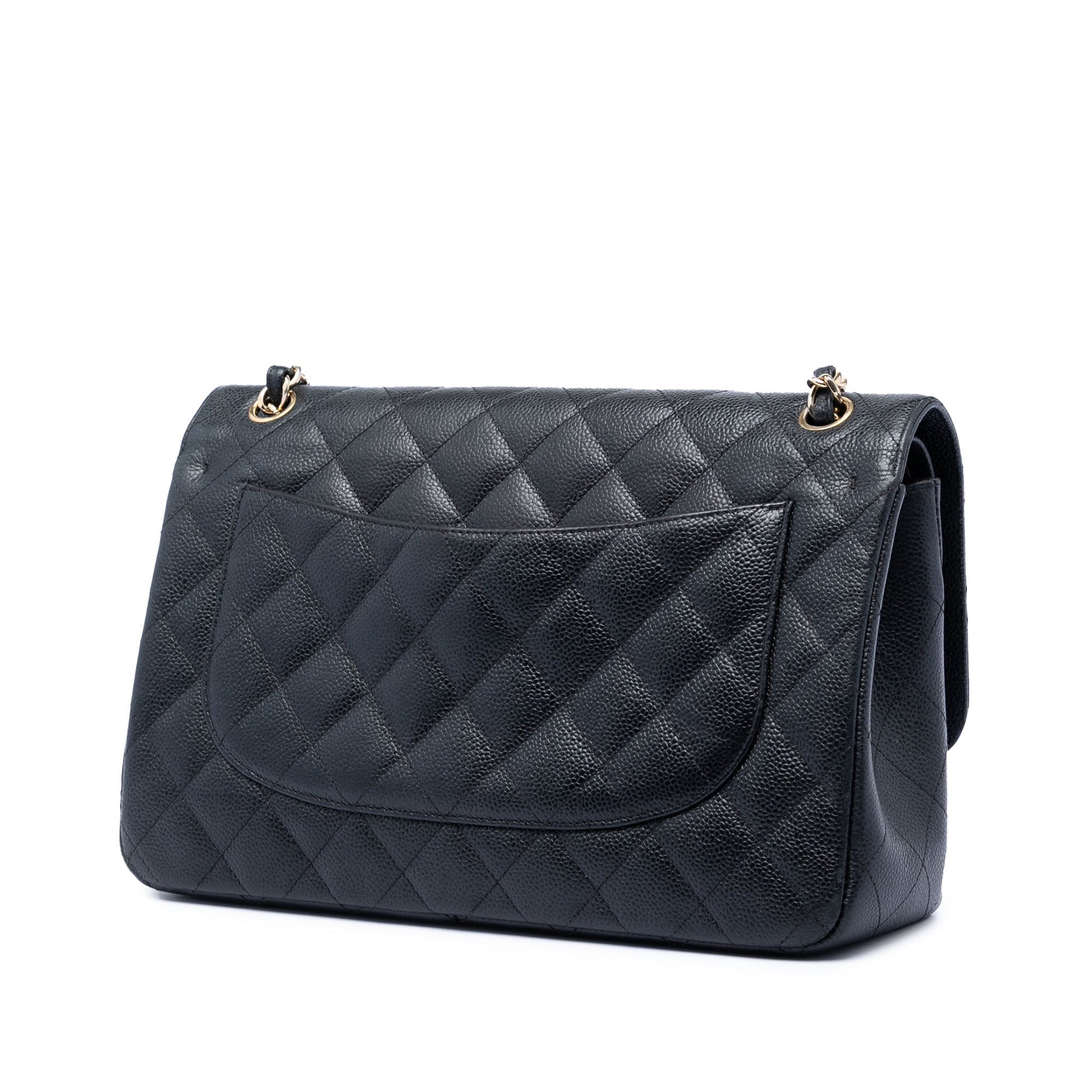 Chanel Jumbo Classic Caviar Double Flap