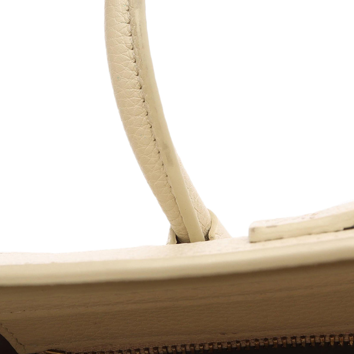 Celine Nano Leather Luggage Tote — Beige