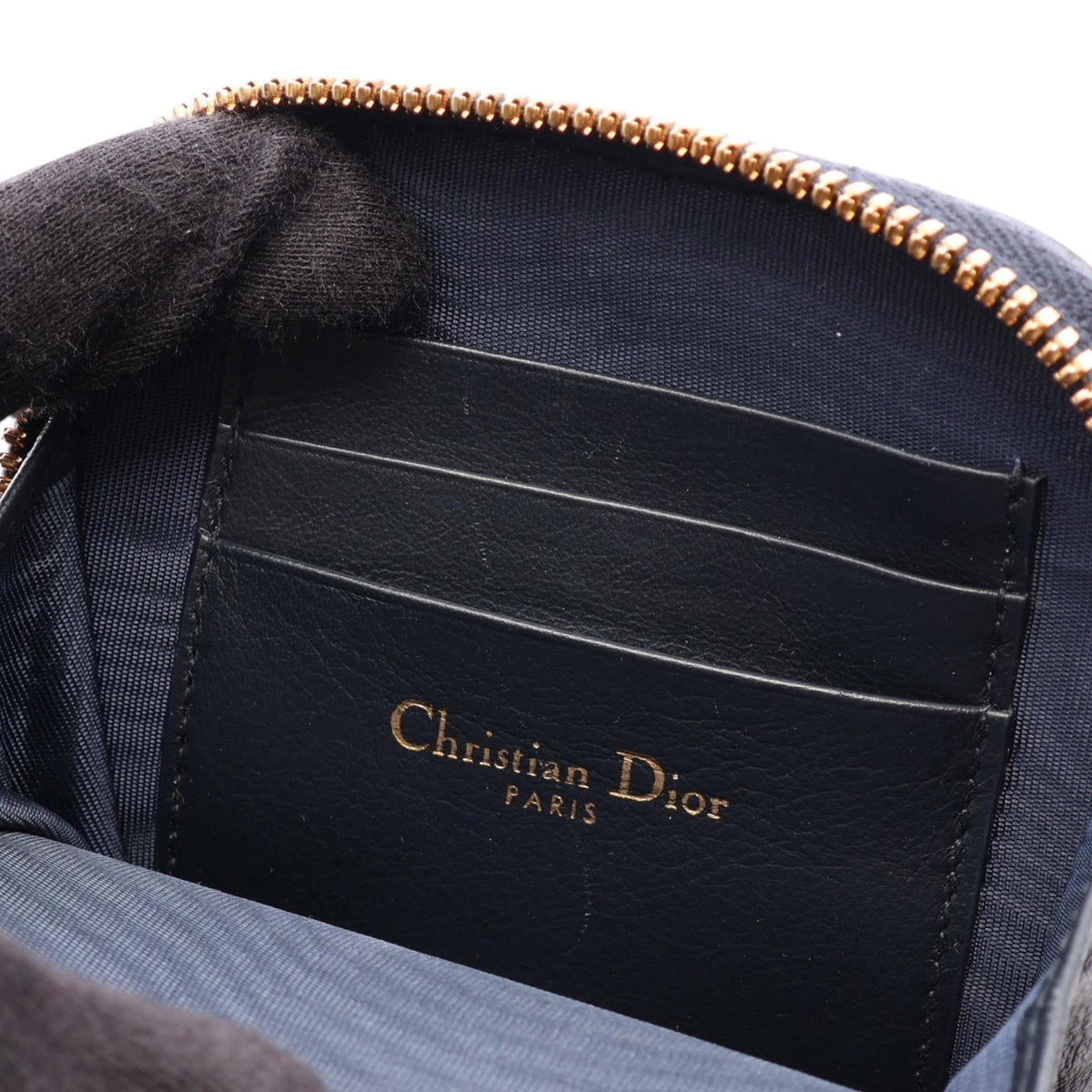 Dior Oblique Canvas 30 Montaigne Call in Dior Phone Holder — Blue