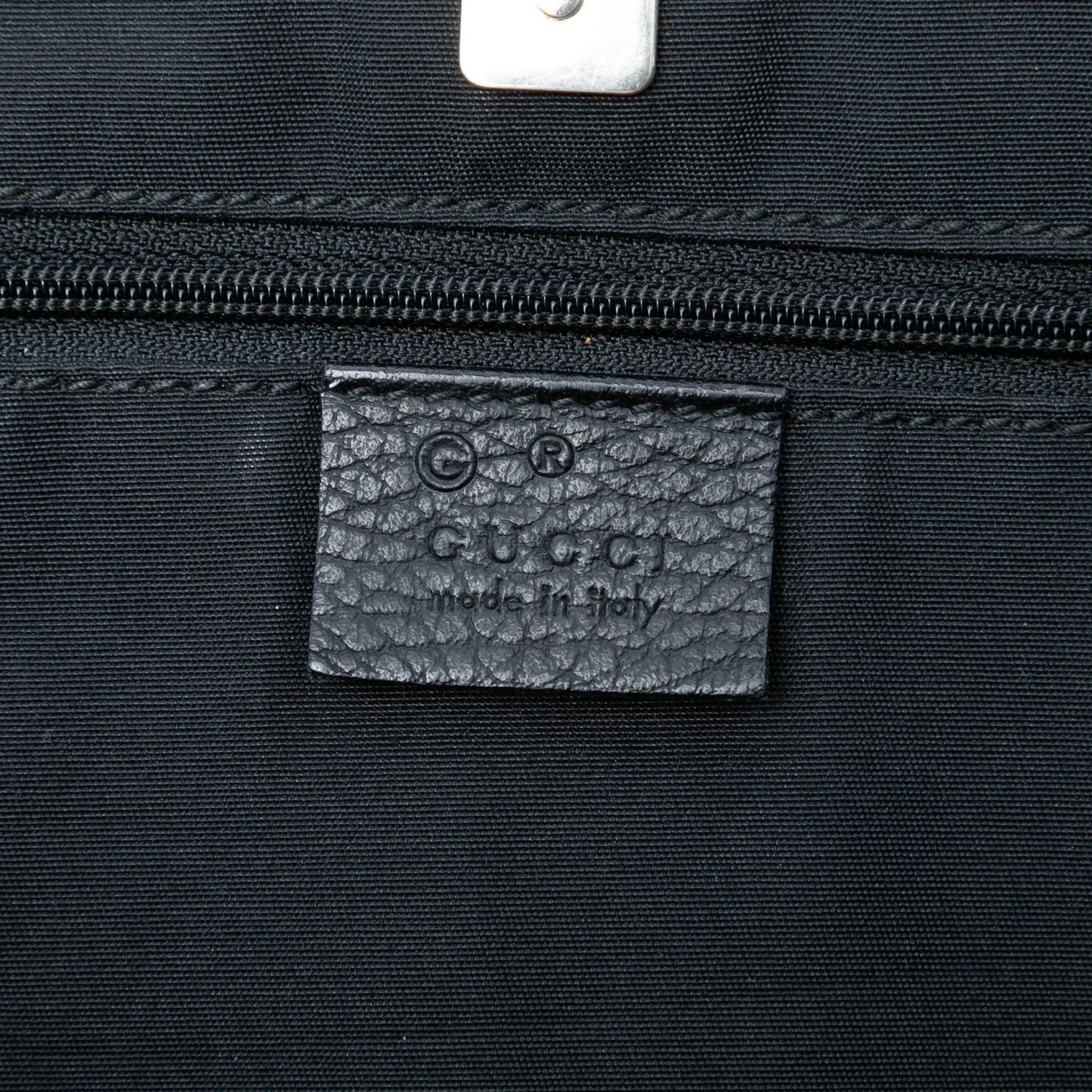 Gucci GG Nylon Abbey D Ring Pocket Tote