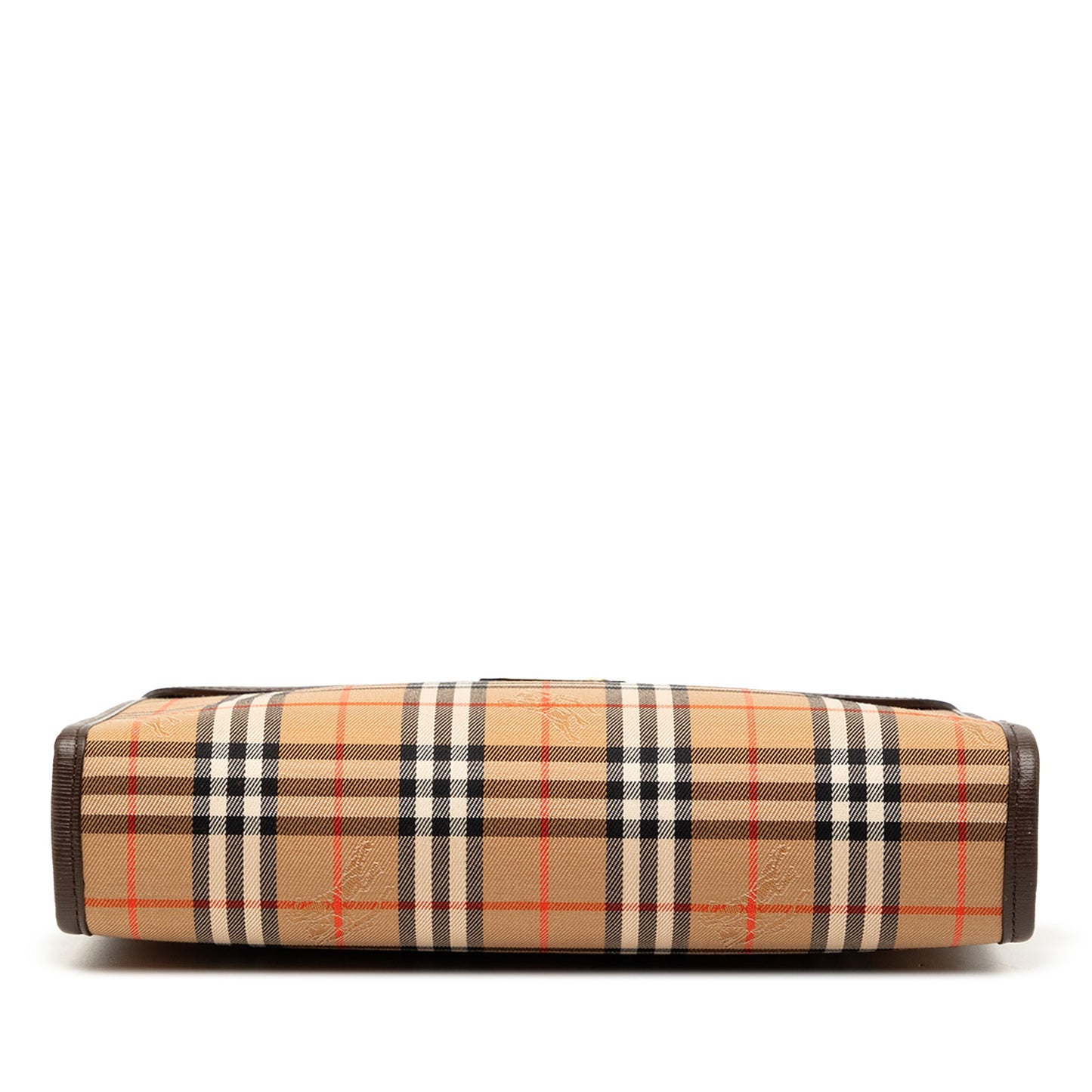 Burberry Haymarket Check Canvas Clutch