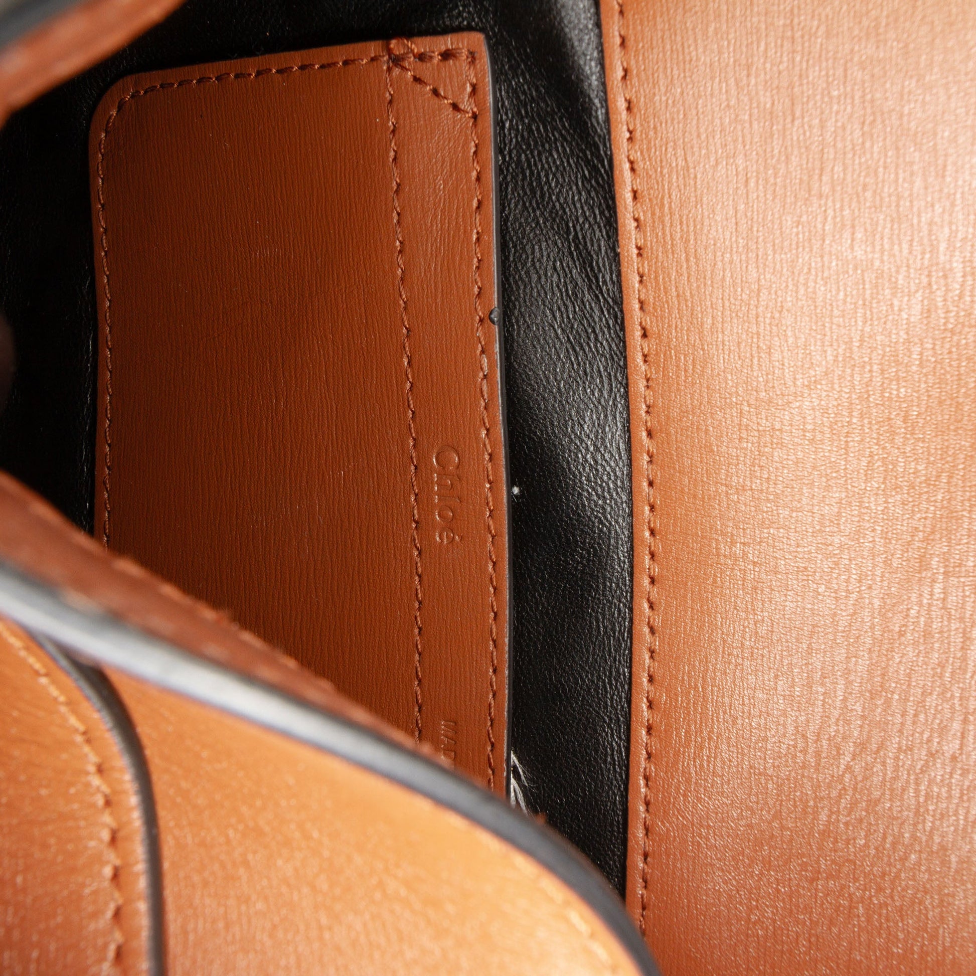 Chloé Mini Shearling and Calfskin Marcie Saddle Crossbody