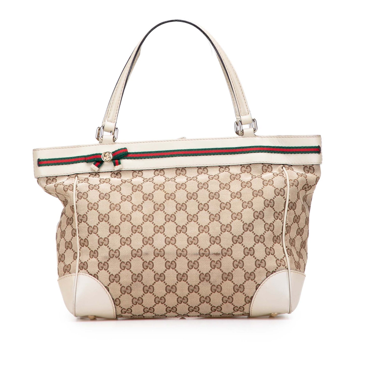 Gucci GG Canvas Web Mayfair Tote